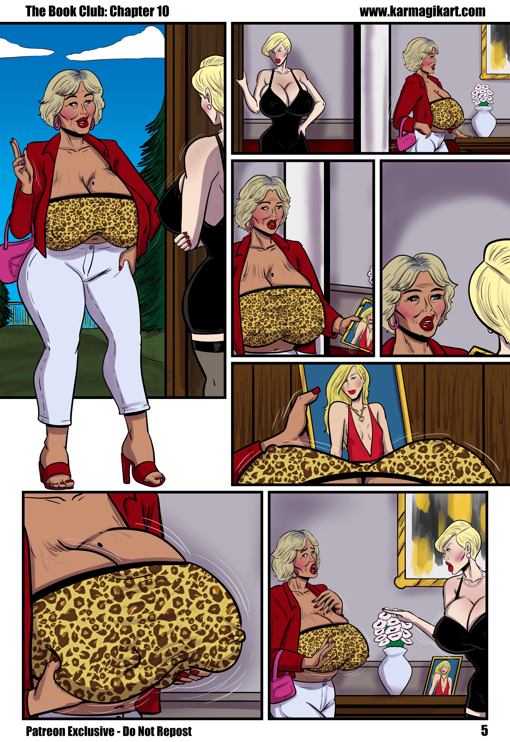 The Book Club [Karmagik] Textless - Chapter 10 - Page 6