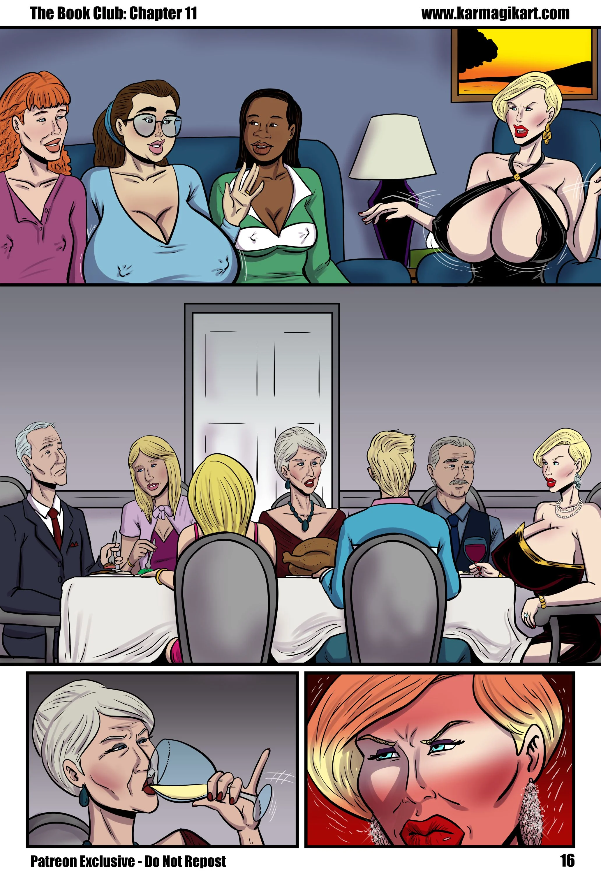The Book Club [Karmagik] Textless - Chapter 11 - Page 16