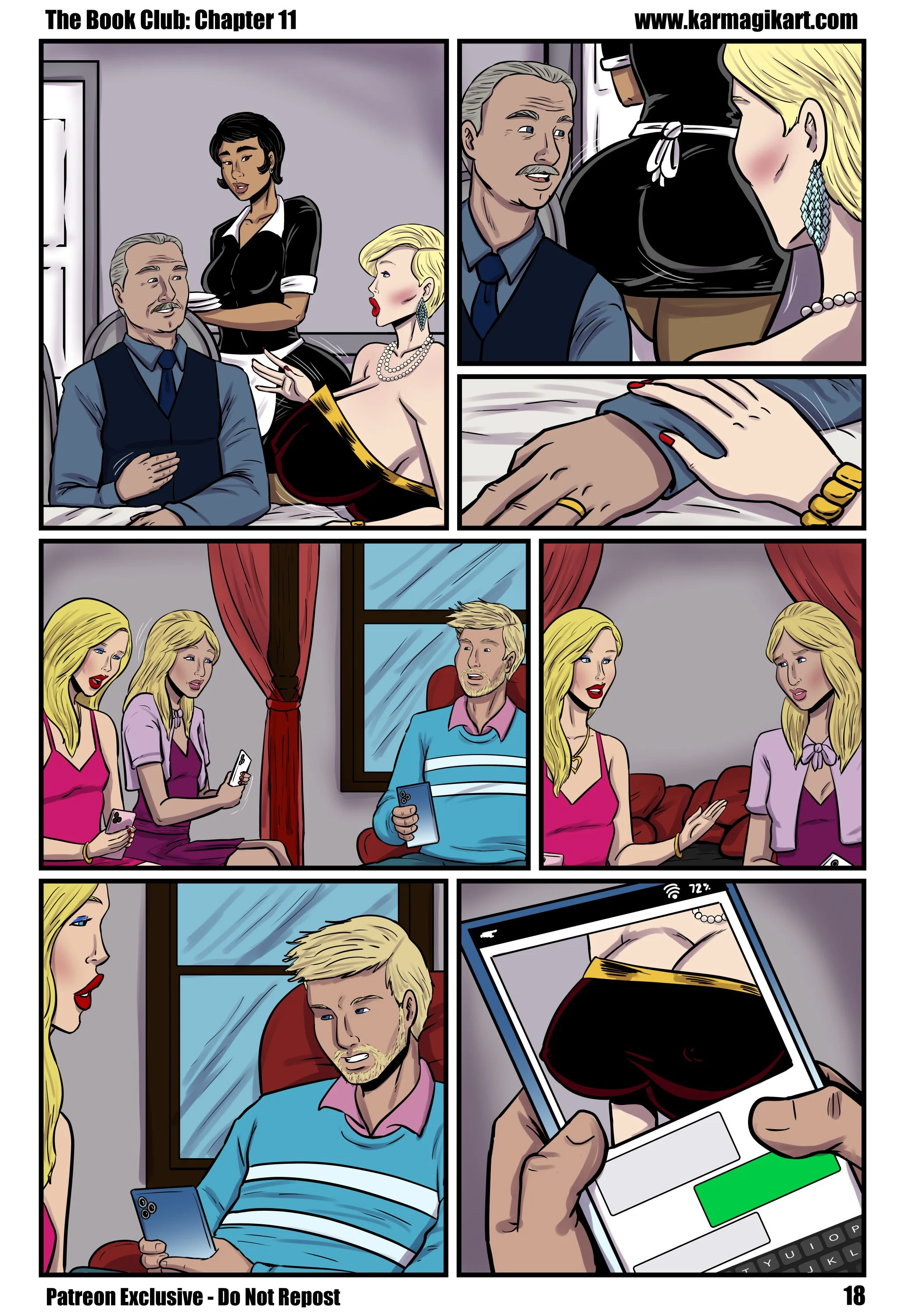 The Book Club [Karmagik] Textless - Chapter 11 - Page 18
