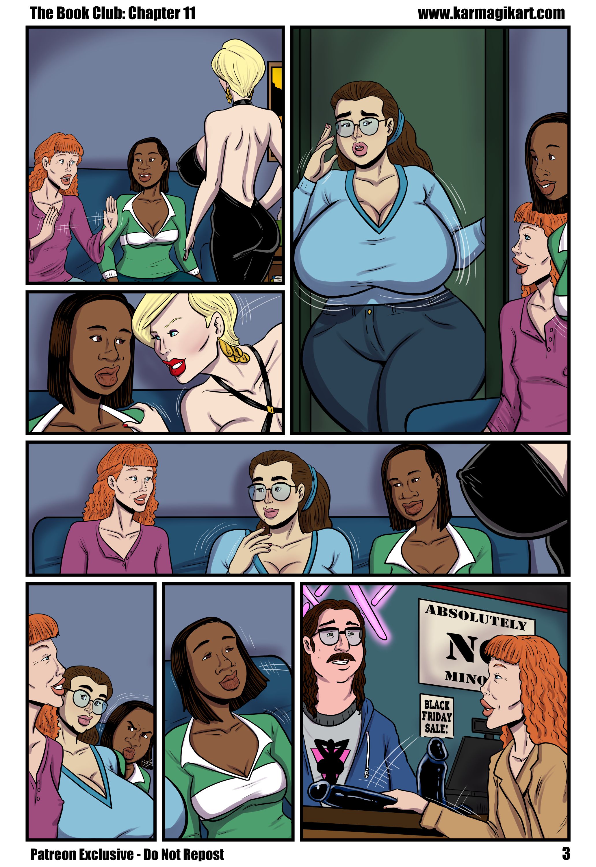 The Book Club [Karmagik] Textless - Chapter 11 - Page 3
