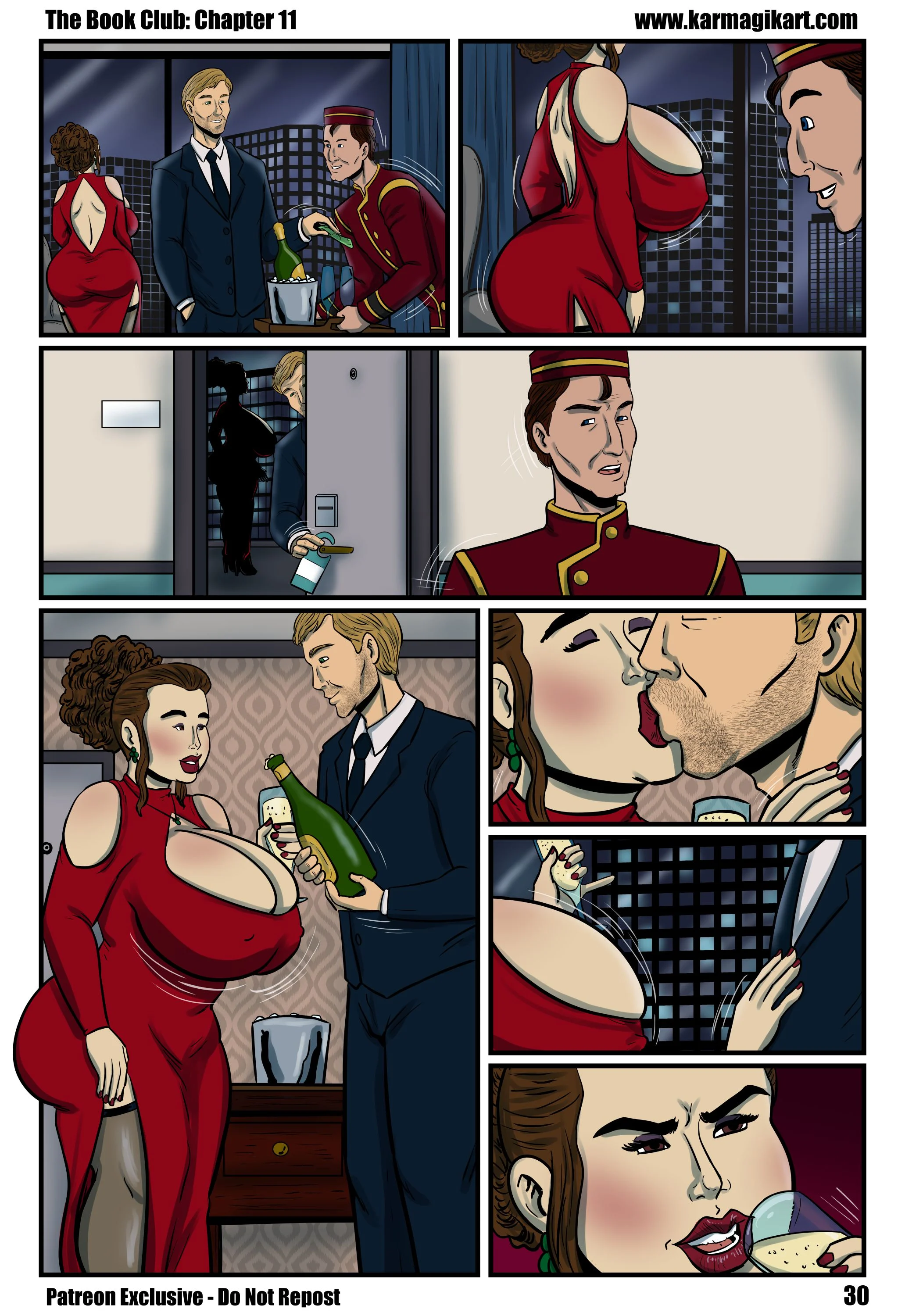 The Book Club [Karmagik] Textless - Chapter 11 - Page 30
