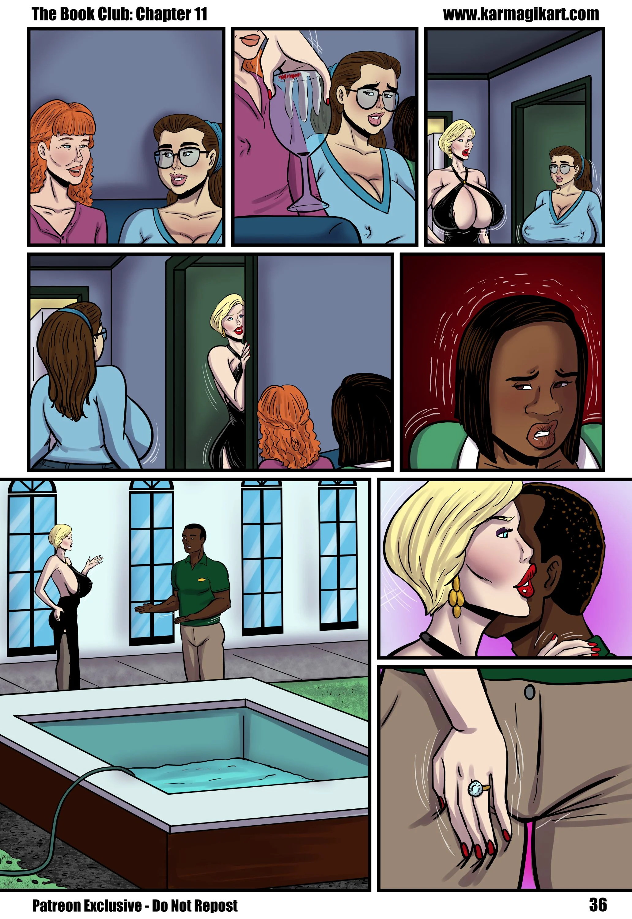 The Book Club [Karmagik] Textless - Chapter 11 - Page 34