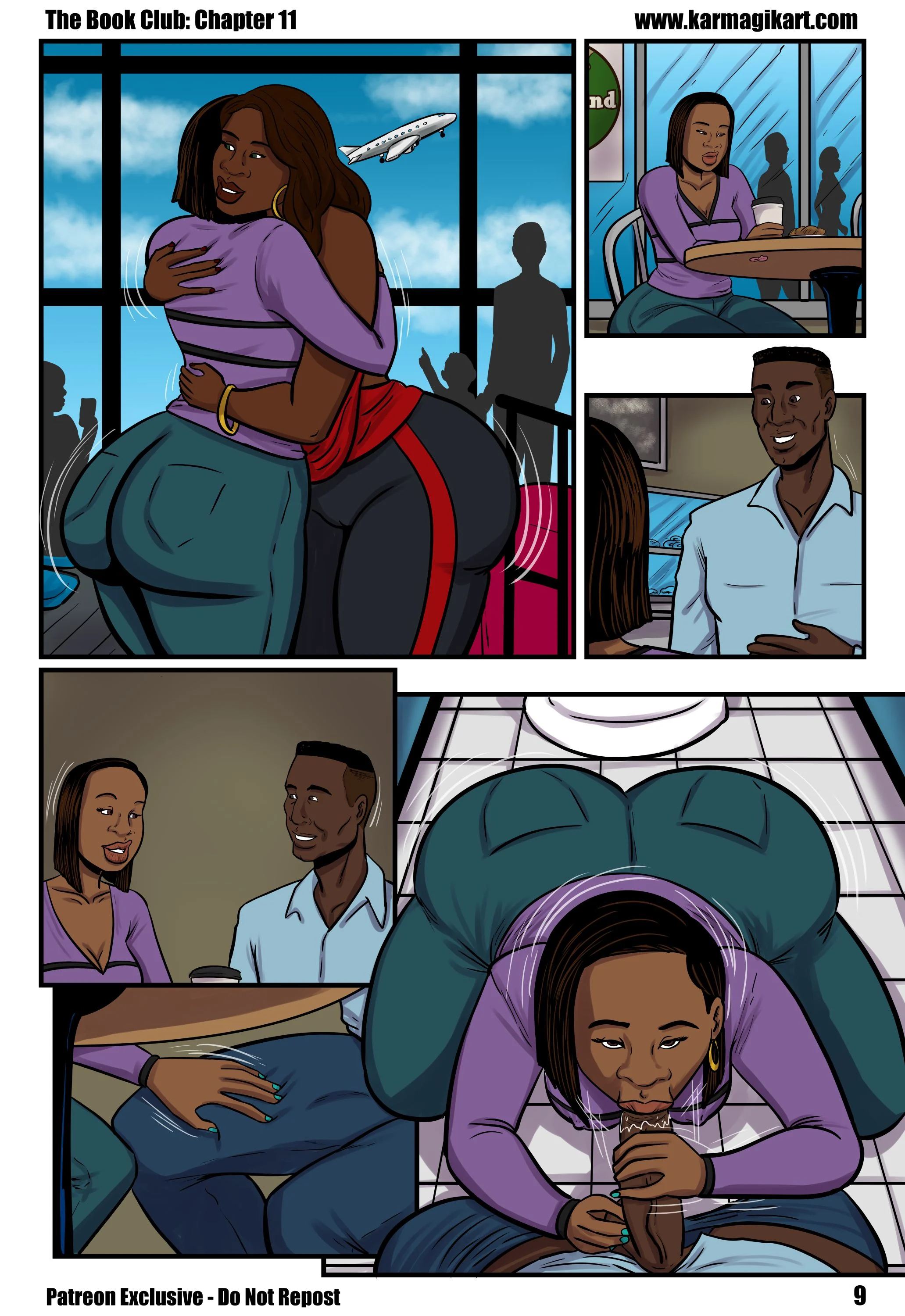 The Book Club [Karmagik] Textless - Chapter 11 - Page 9