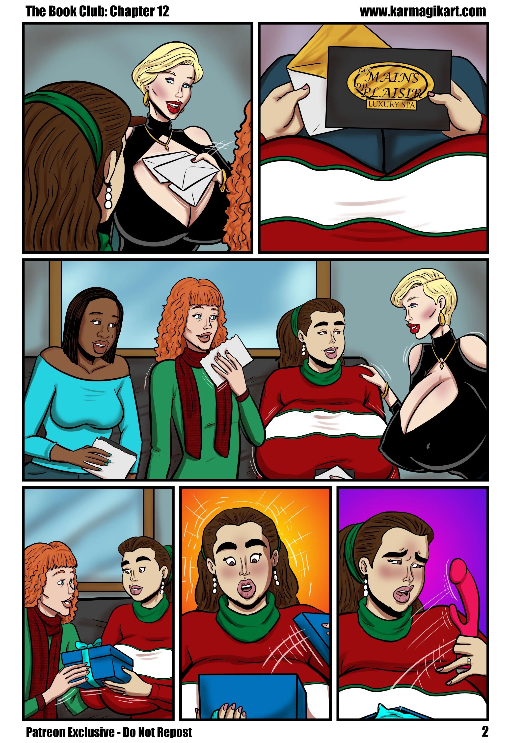 The Book Club [Karmagik] Textless - Chapter 12 - Page 3