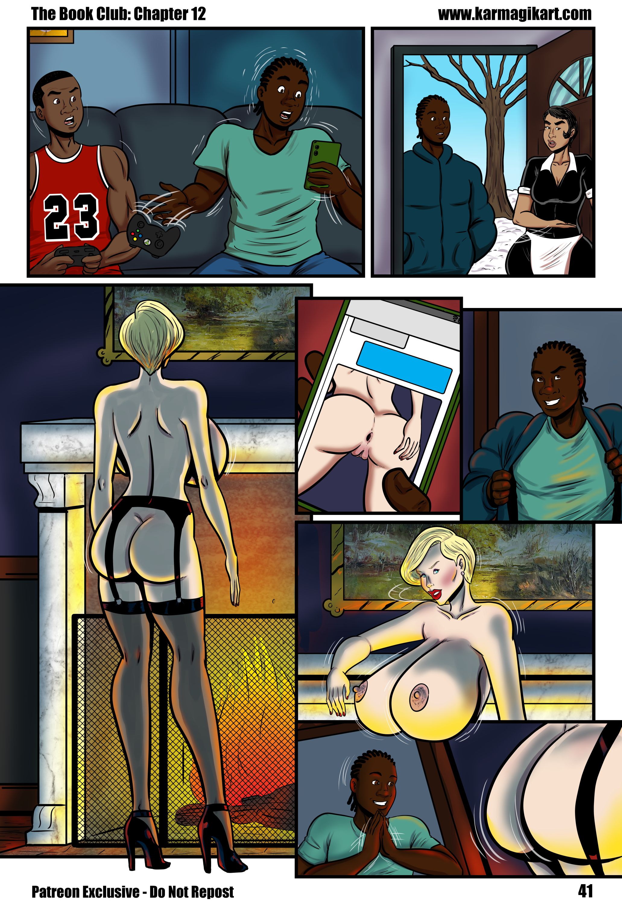 The Book Club [Karmagik] Textless - Chapter 12 - Page 42