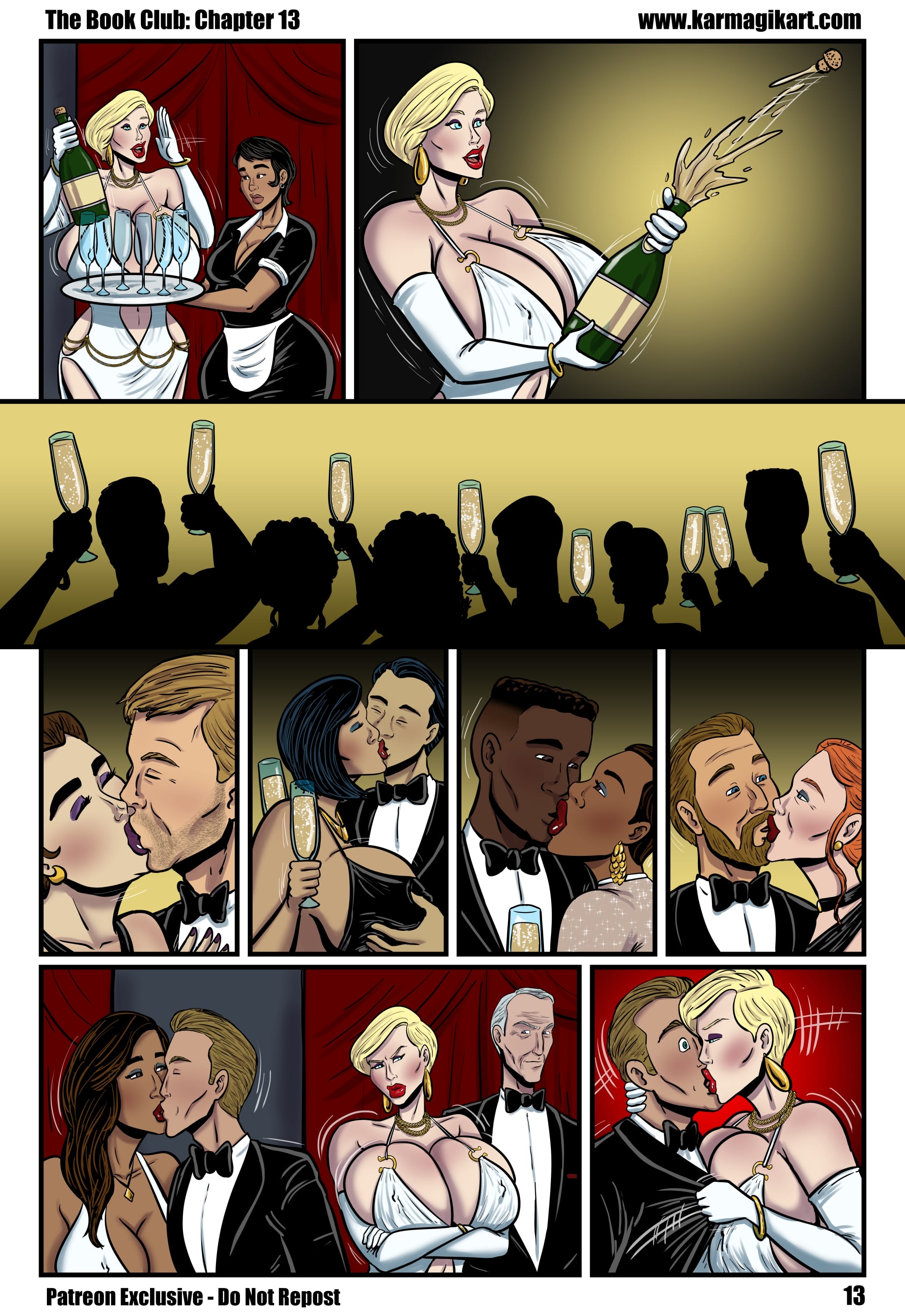 The Book Club [Karmagik] Textless - Chapter 13 - Page 13