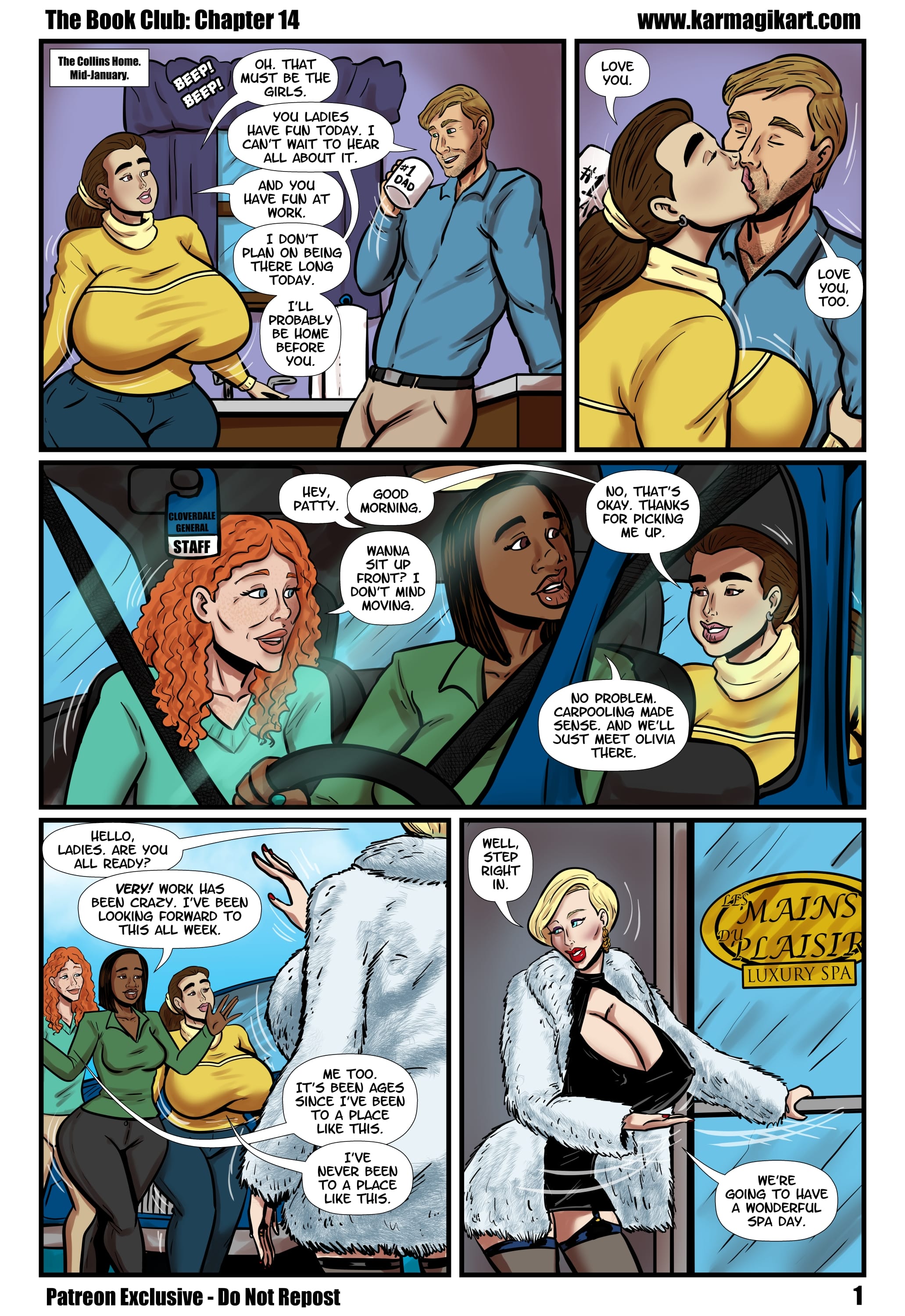 The Book Club [Karmagik] Spa Day - Chapter 14 - Page 7