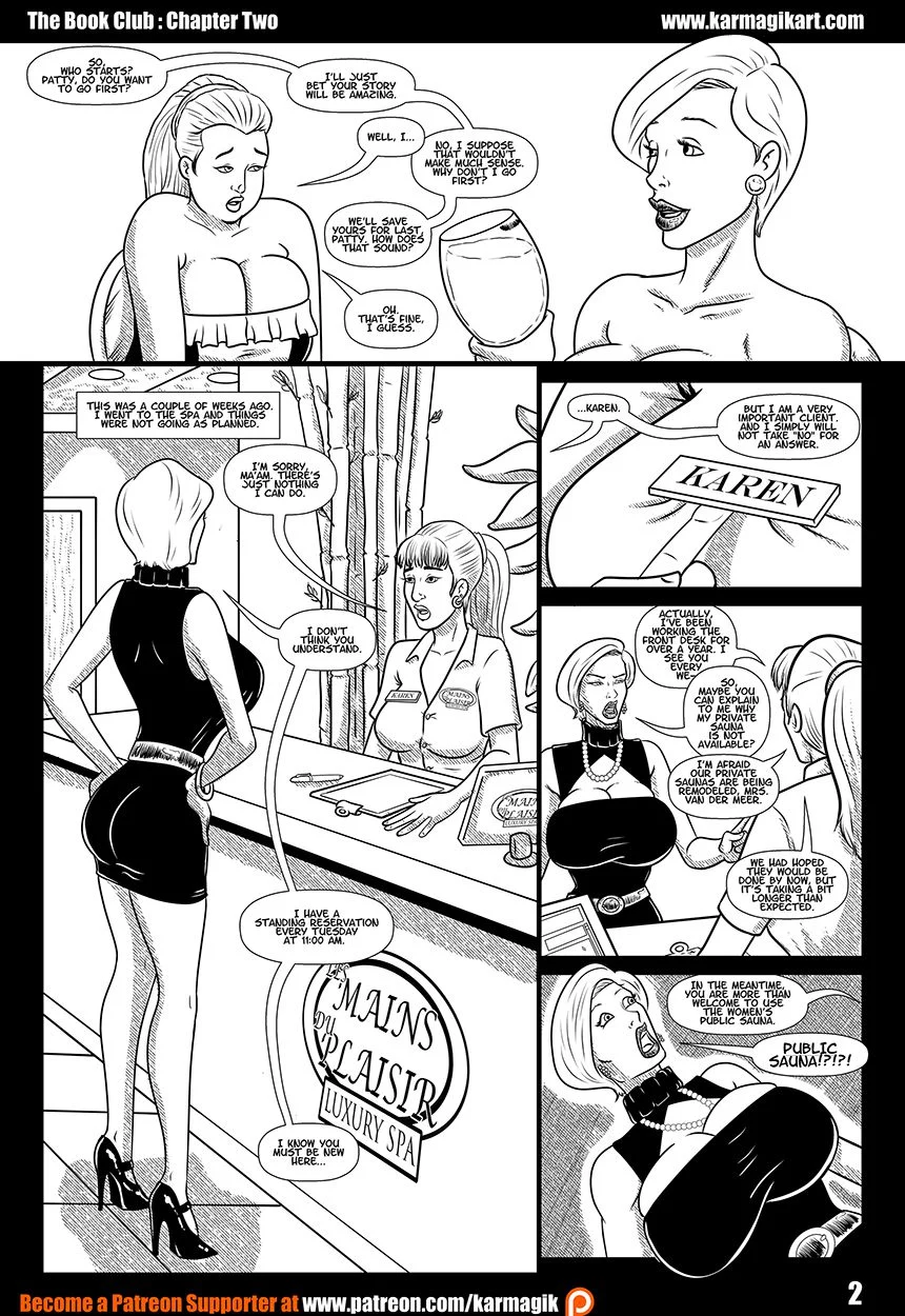 The Book Club [Karmagik] No Color - Chapter 2 - Page 3