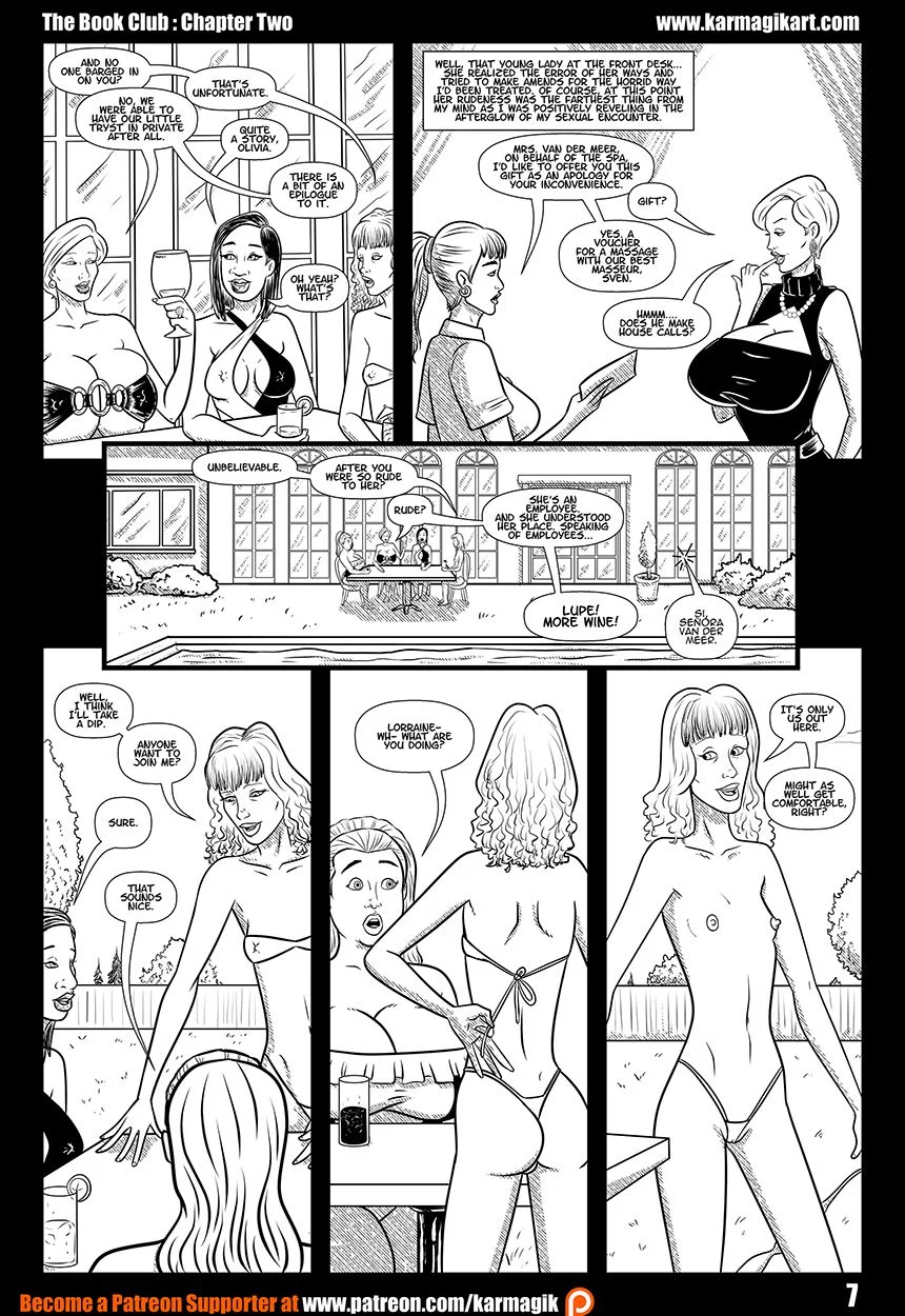 The Book Club [Karmagik] No Color - Chapter 2 - Page 8