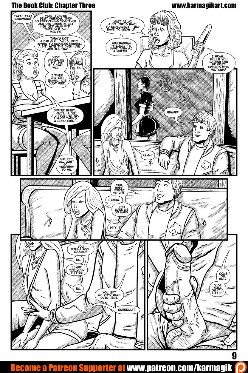 The Book Club [Karmagik] No Color - Chapter 3 - Page 10