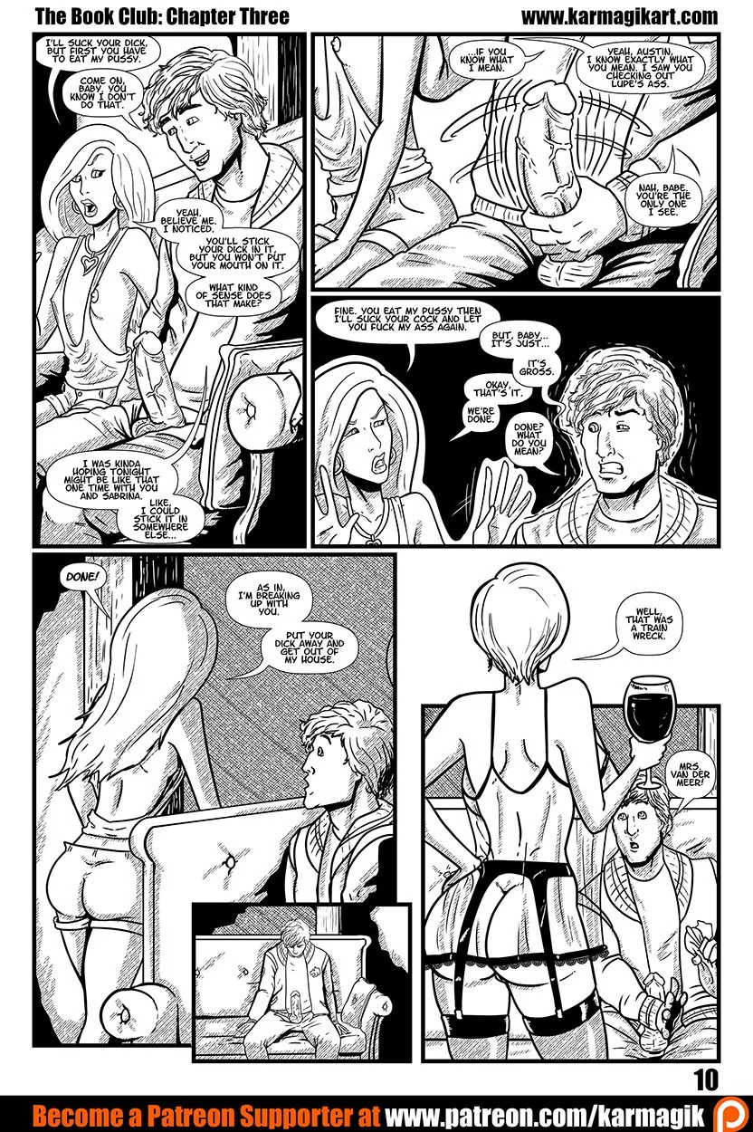 The Book Club [Karmagik] No Color - Chapter 3 - Page 11