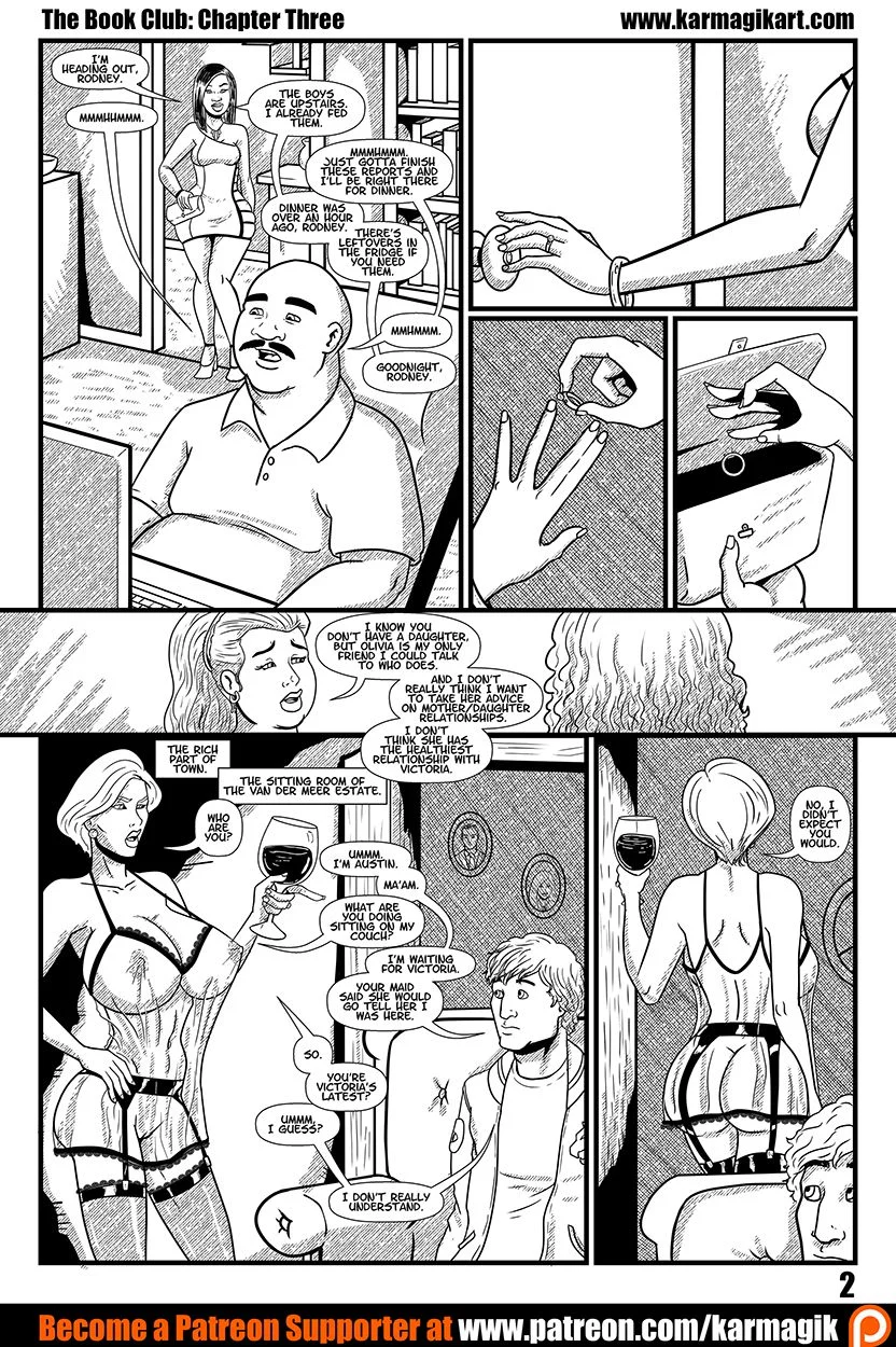 The Book Club [Karmagik] No Color - Chapter 3 - Page 3