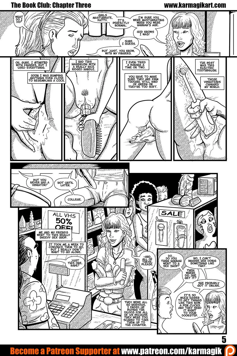 The Book Club [Karmagik] No Color - Chapter 3 - Page 6