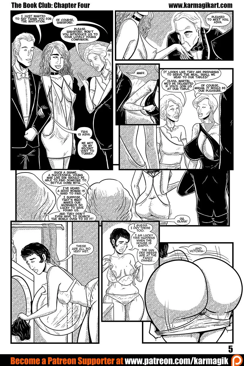 The Book Club [Karmagik] No Color - Chapter 4 - Page 6