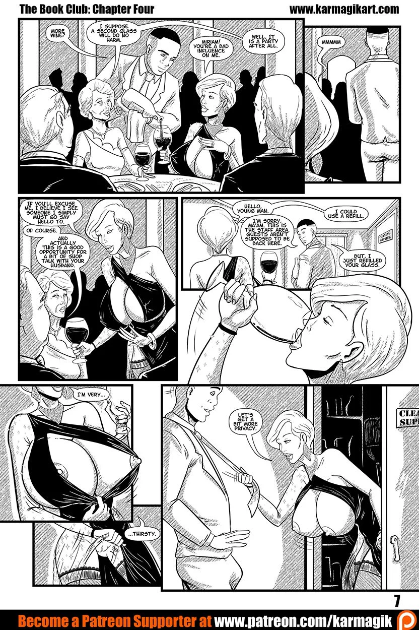 The Book Club [Karmagik] No Color - Chapter 4 - Page 8