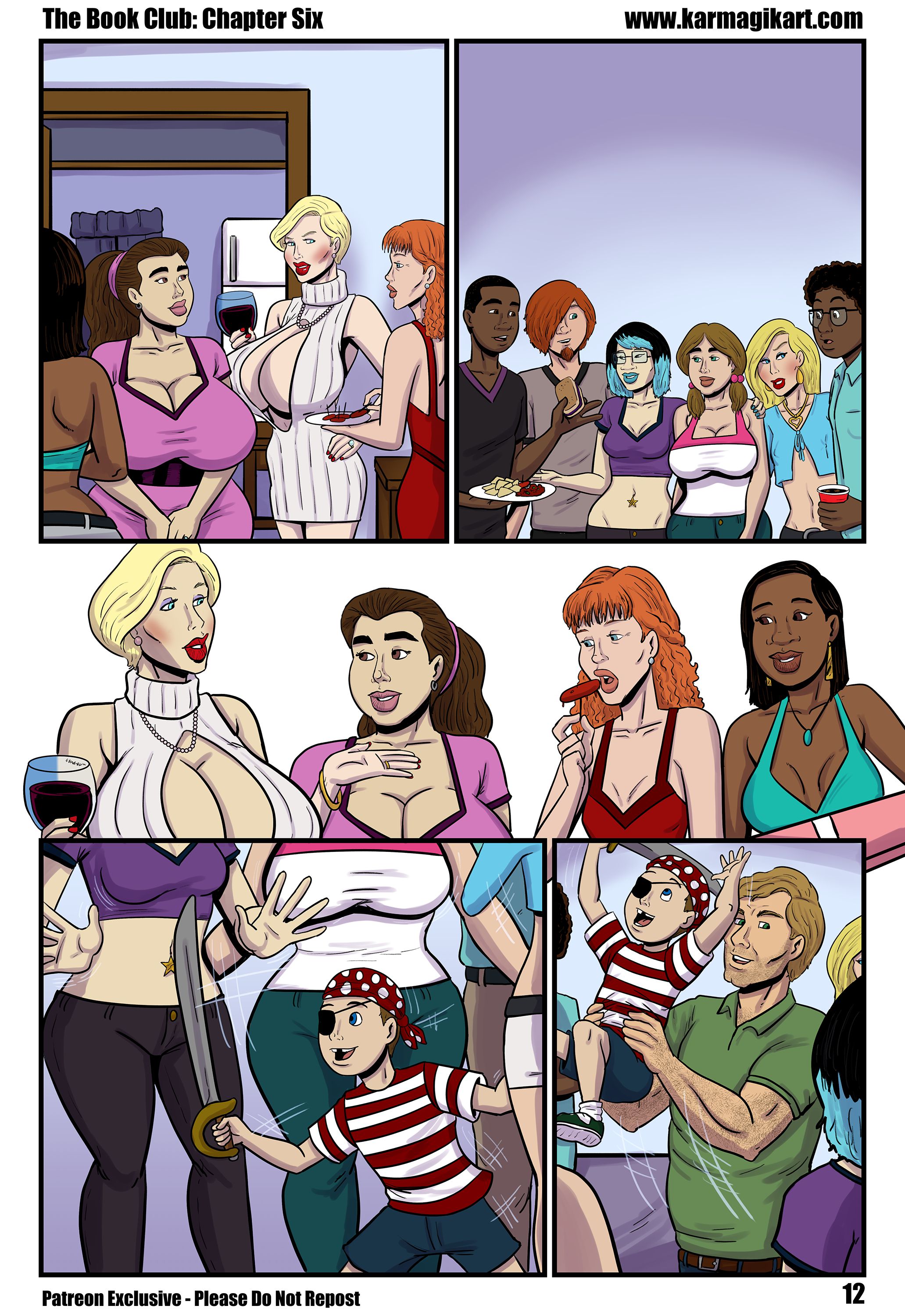 The Book Club [Karmagik] Textless - Chapter 6 - Page 16