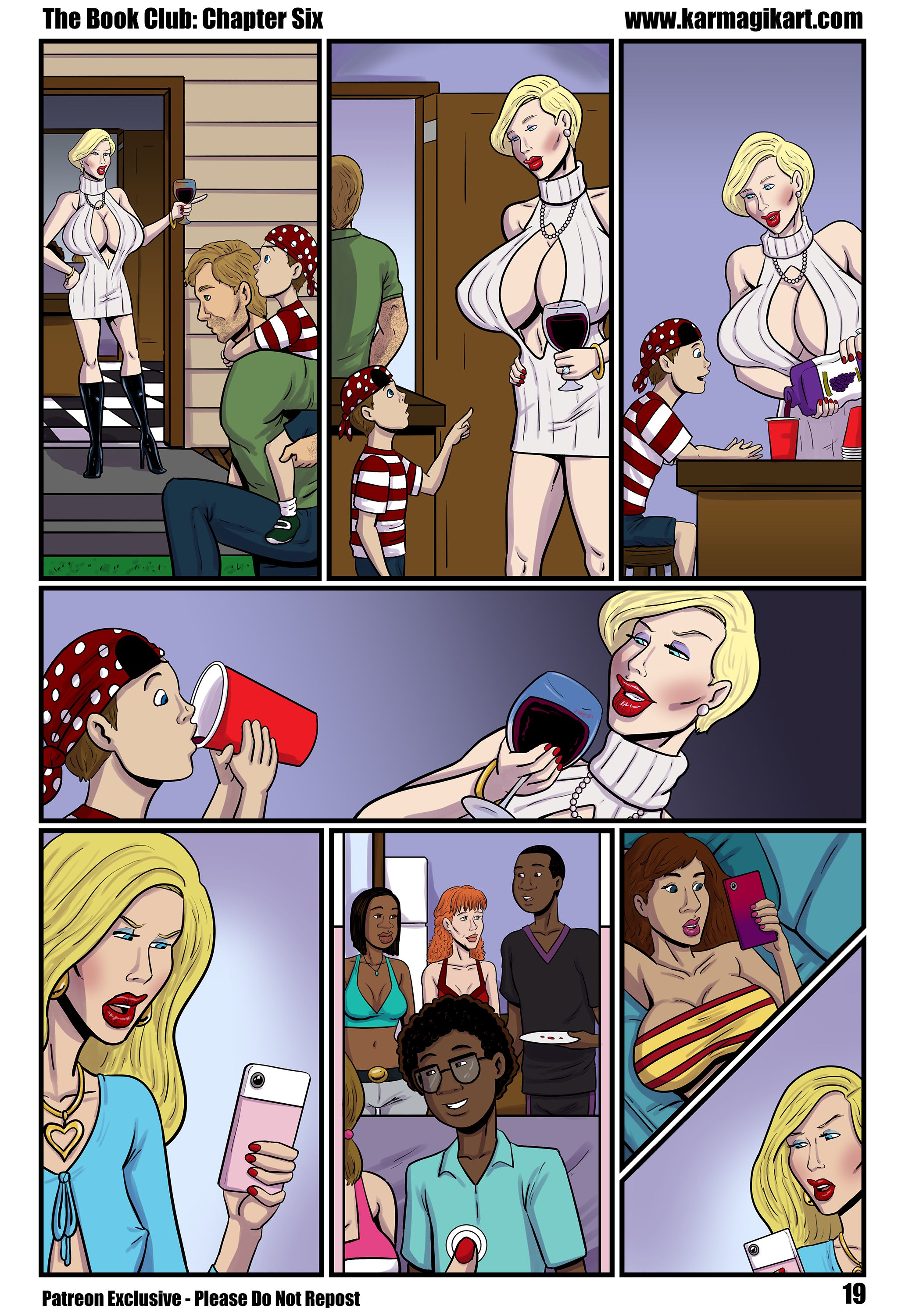 The Book Club [Karmagik] Textless - Chapter 6 - Page 23