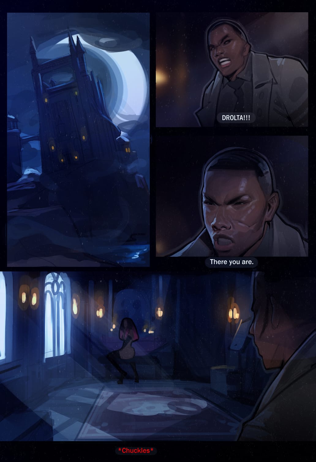 Drolta (Castlevania: Nocturne) [MagicMoons Arts] Chapter 1 - Page 3