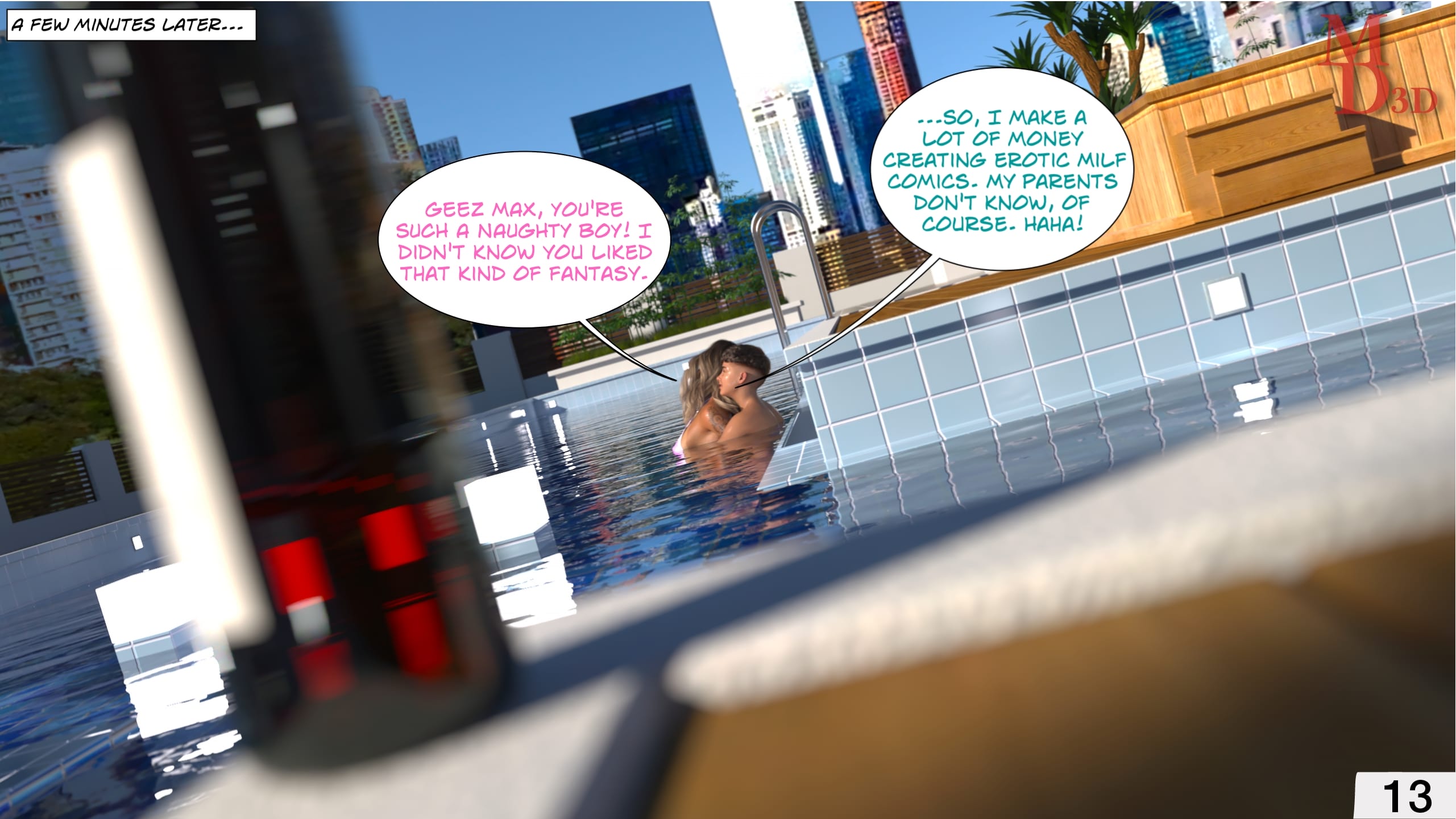 Hidden Desires [Magic Dragon 3D] Chapter 1 - Page 14