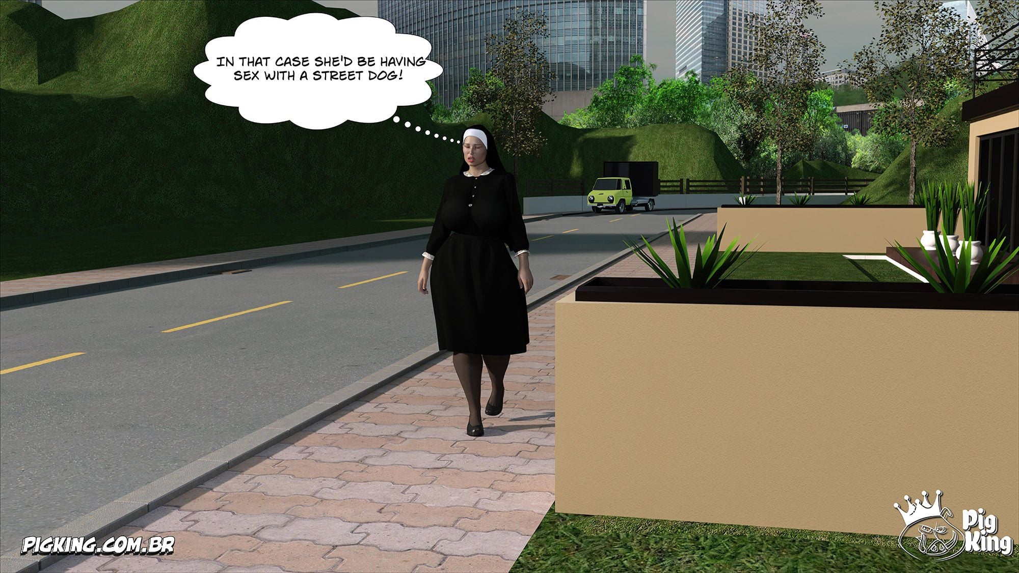 Nun Isabella [PigKing] Chapter 1 - Page 10