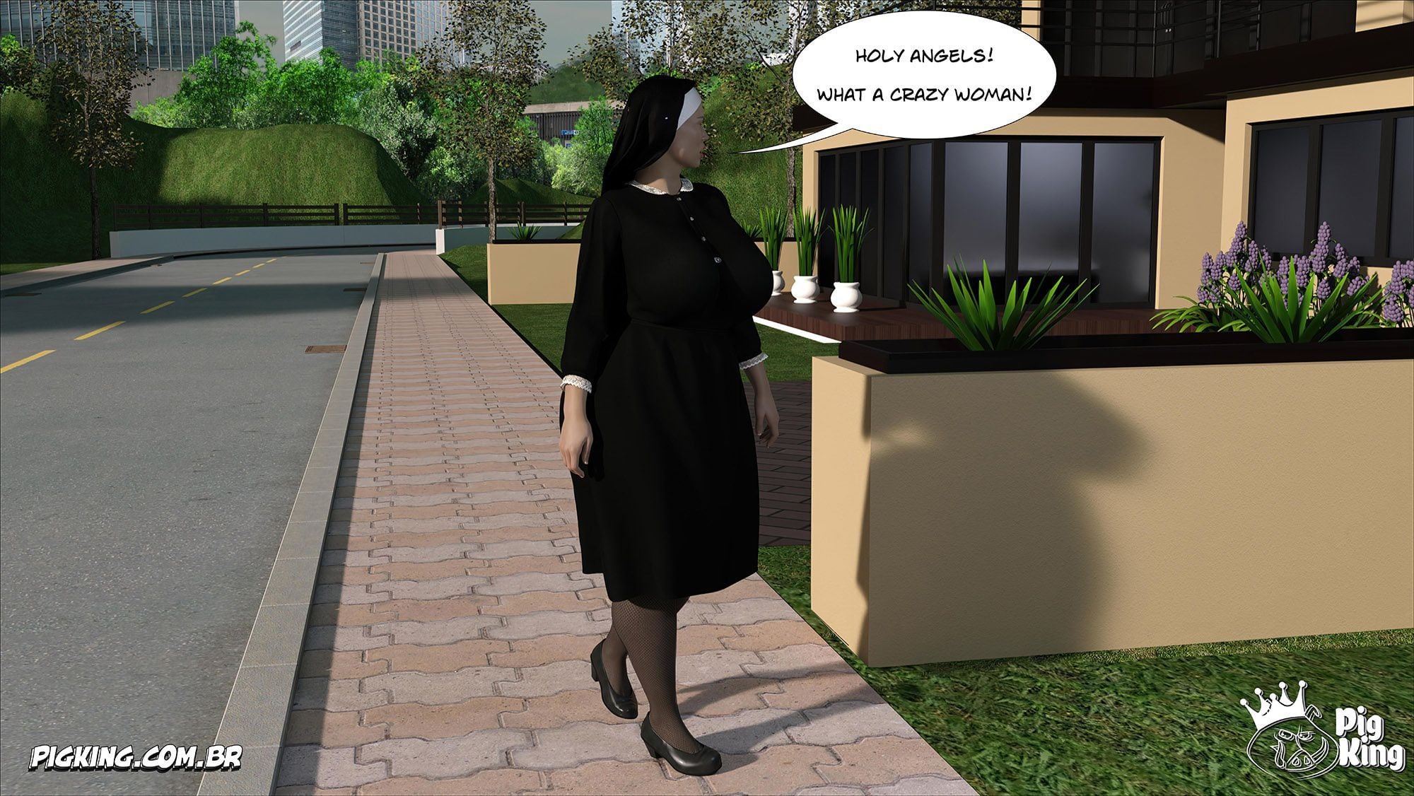 Nun Isabella [PigKing] Chapter 1 - Page 11