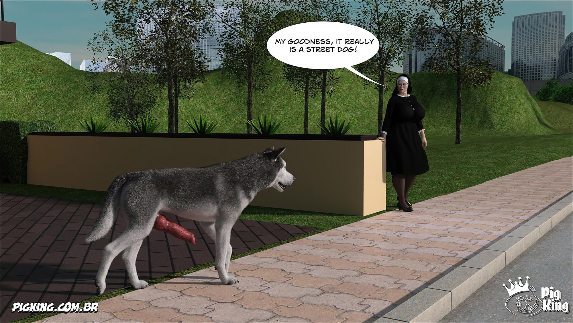 Nun Isabella [PigKing] Chapter 1 - Page 14