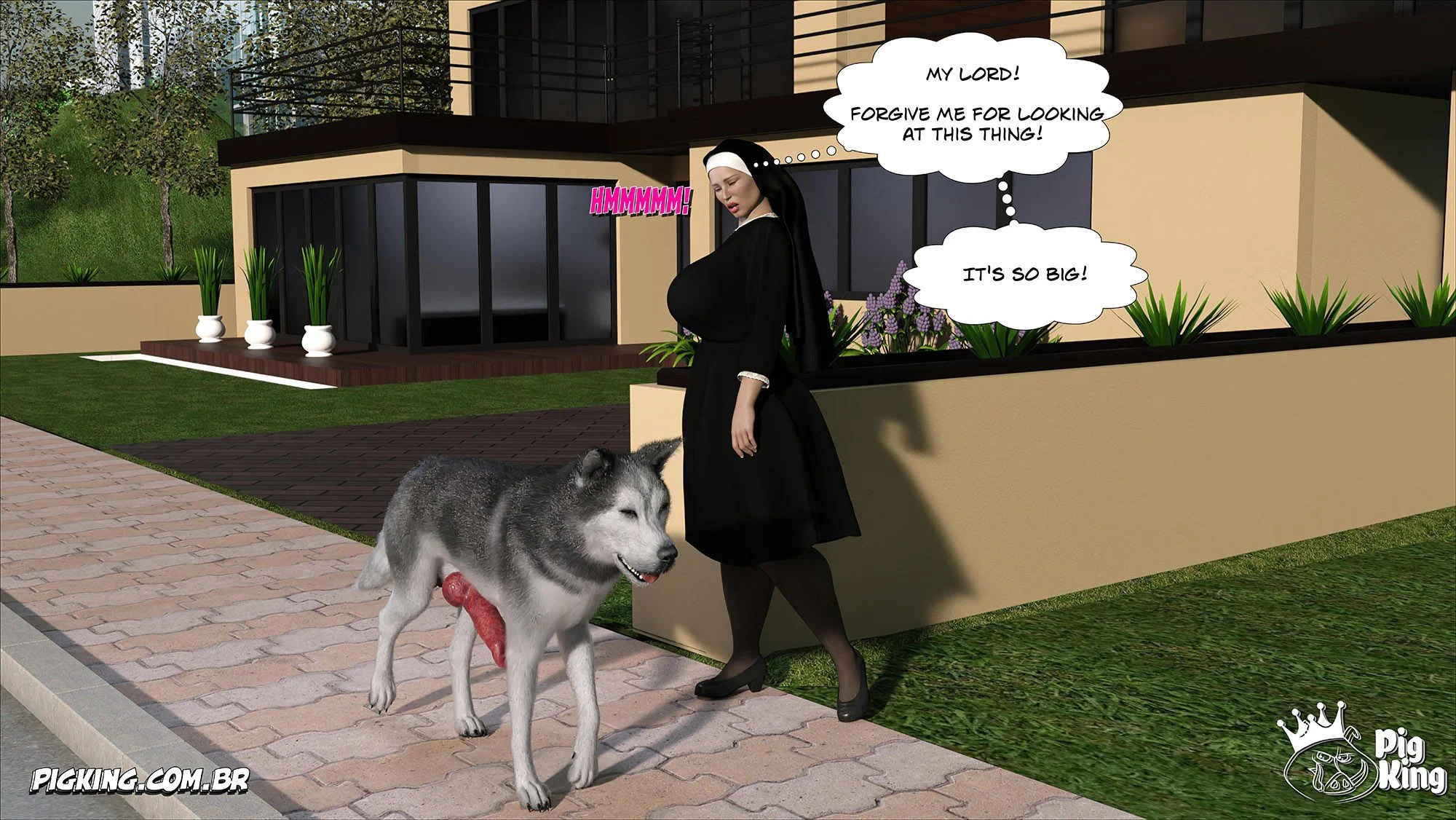 Nun Isabella [PigKing] Chapter 1 - Page 16