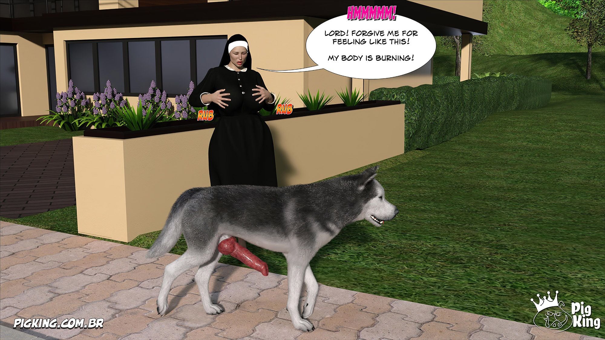 Nun Isabella [PigKing] Chapter 1 - Page 17