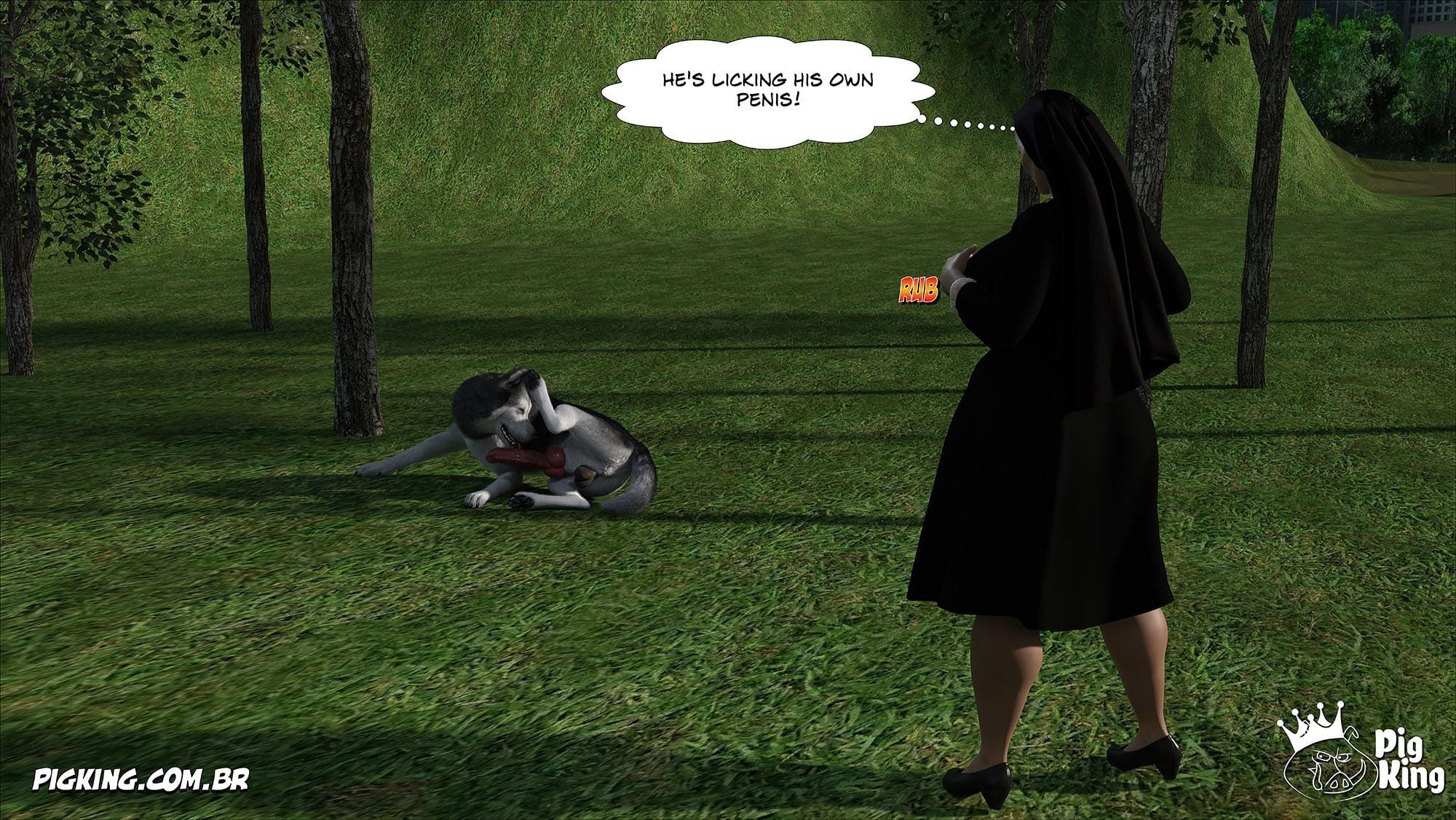 Nun Isabella [PigKing] Chapter 1 - Page 22