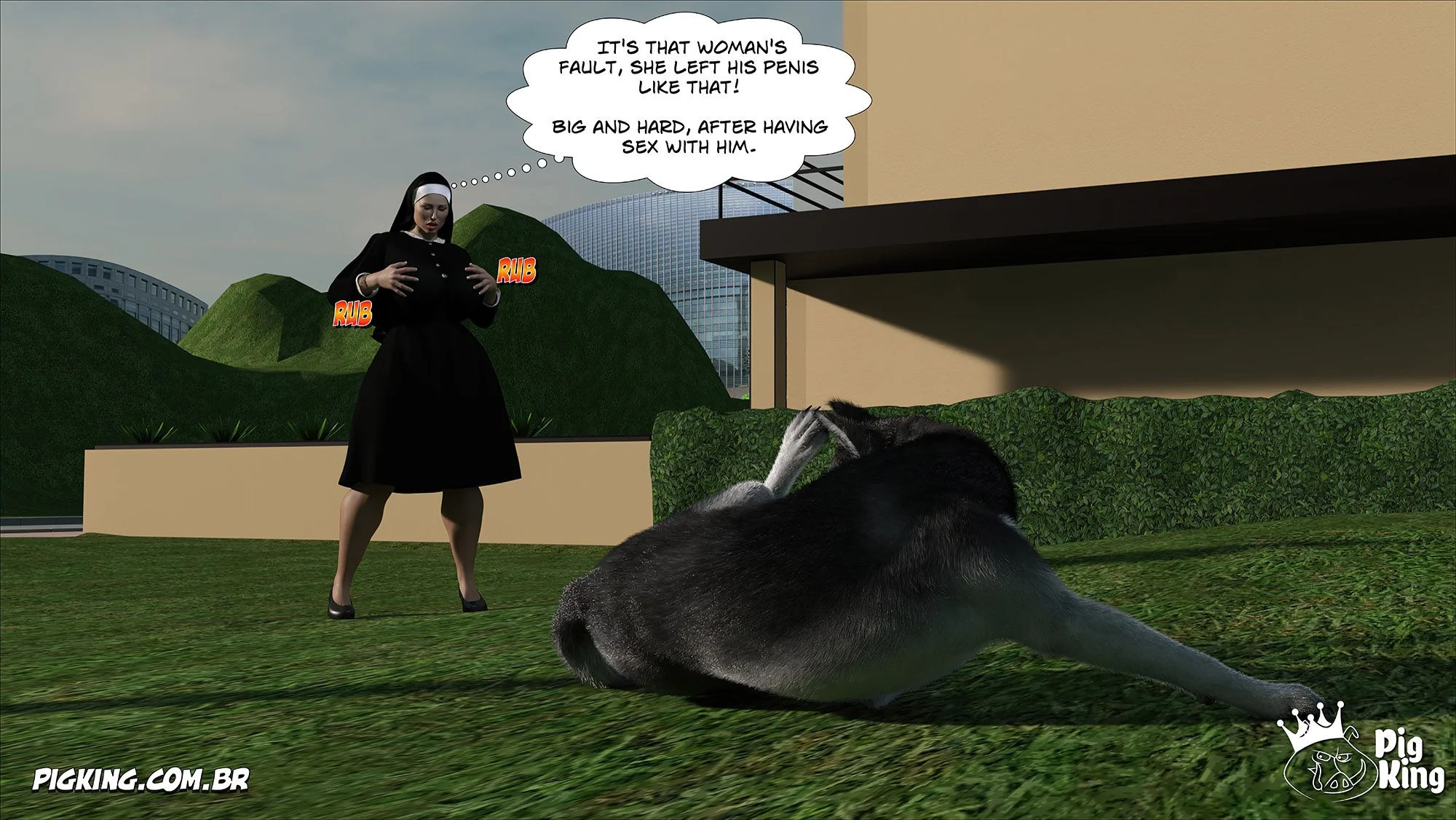 Nun Isabella [PigKing] Chapter 1 - Page 24