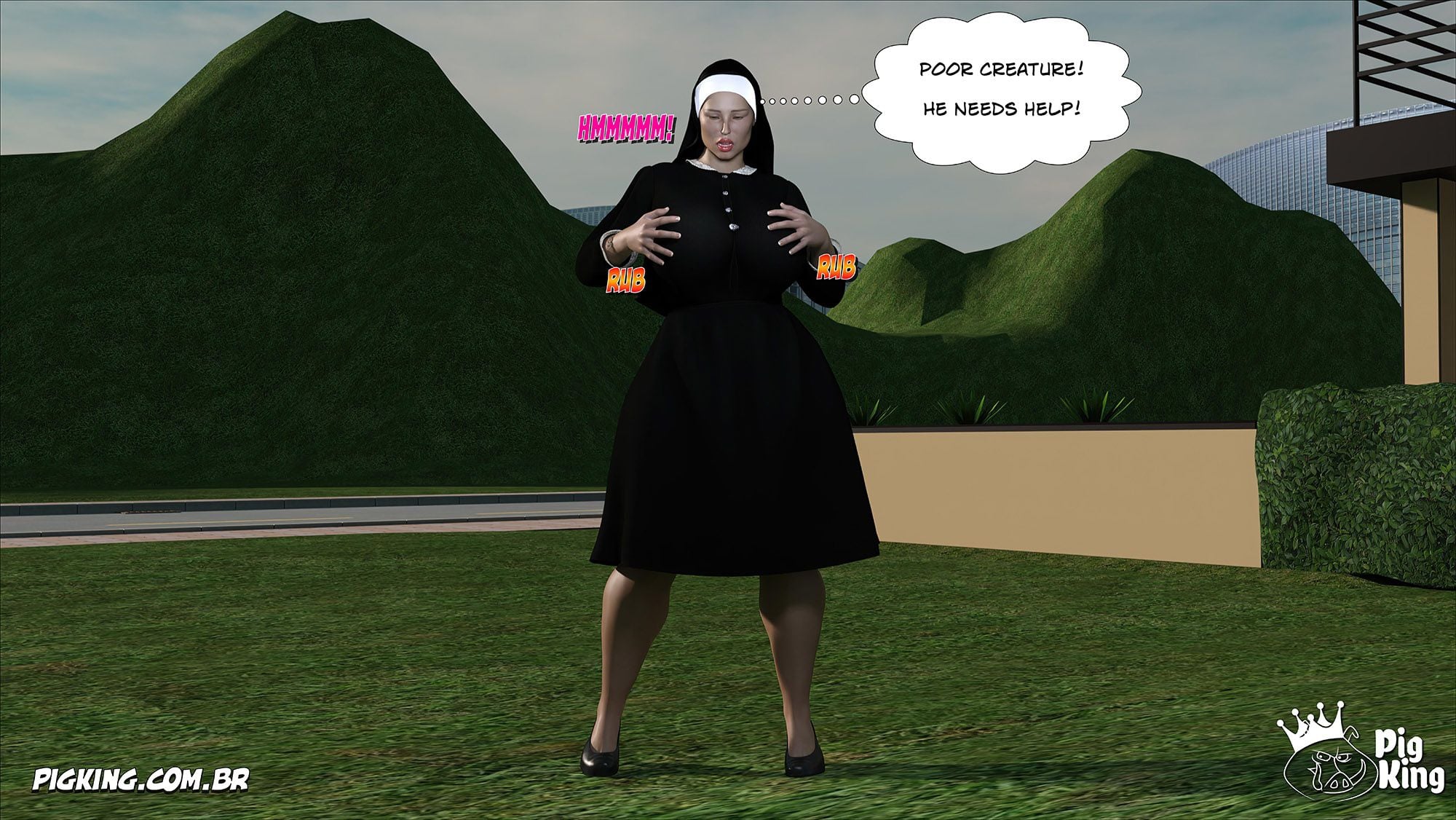 Nun Isabella [PigKing] Chapter 1 - Page 25