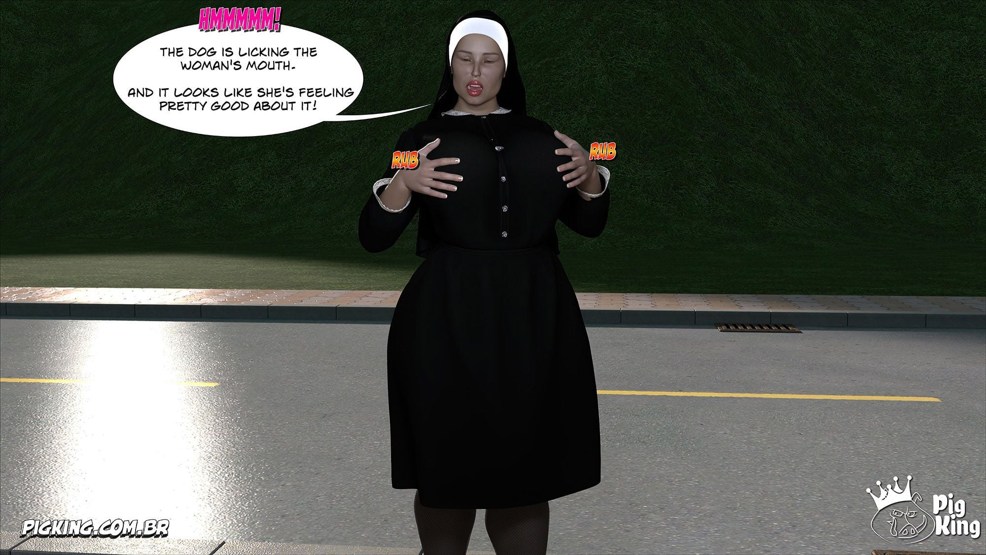 Nun Isabella [PigKing] Chapter 1 - Page 3