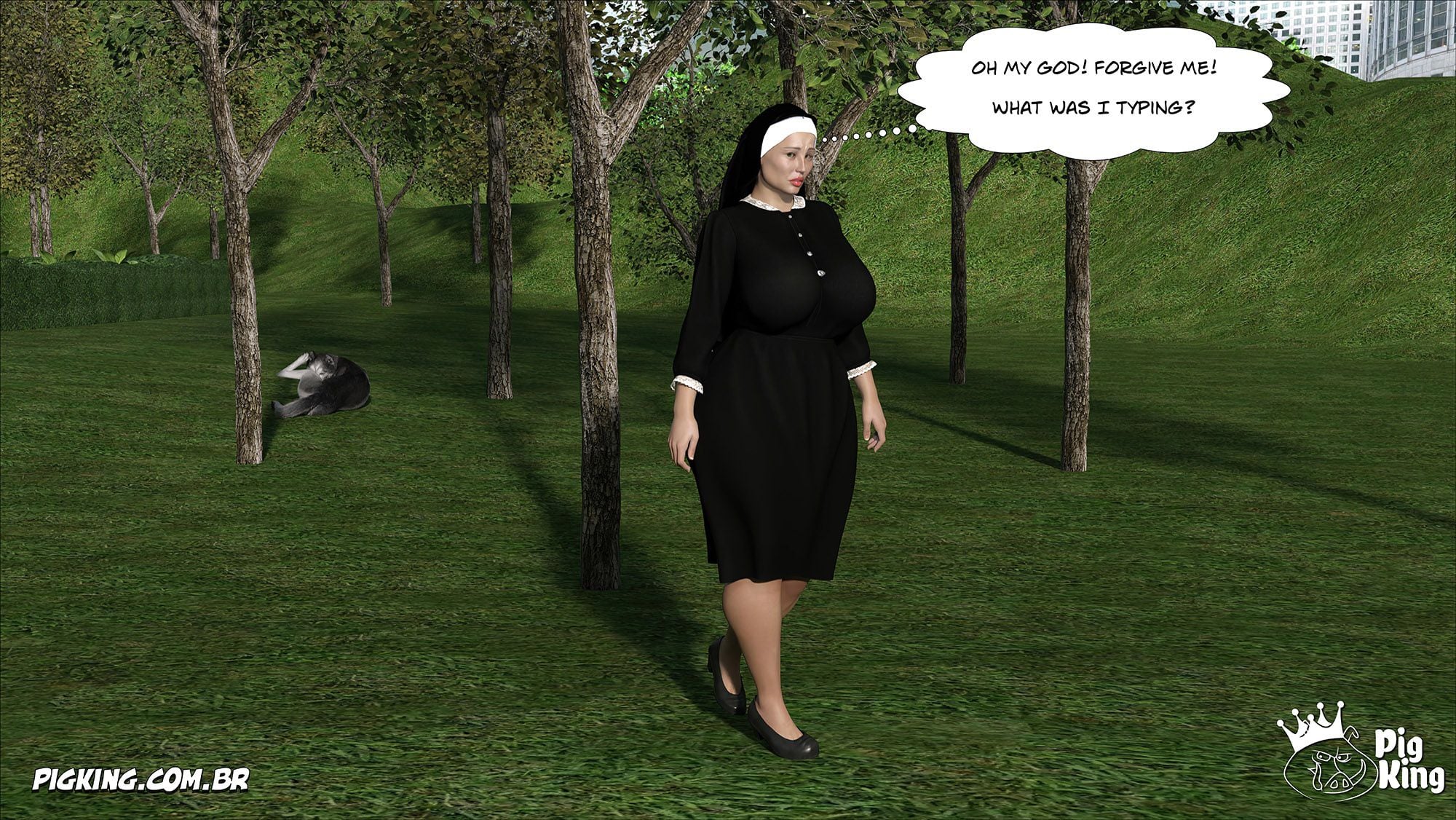 Nun Isabella [PigKing] Chapter 1 - Page 43