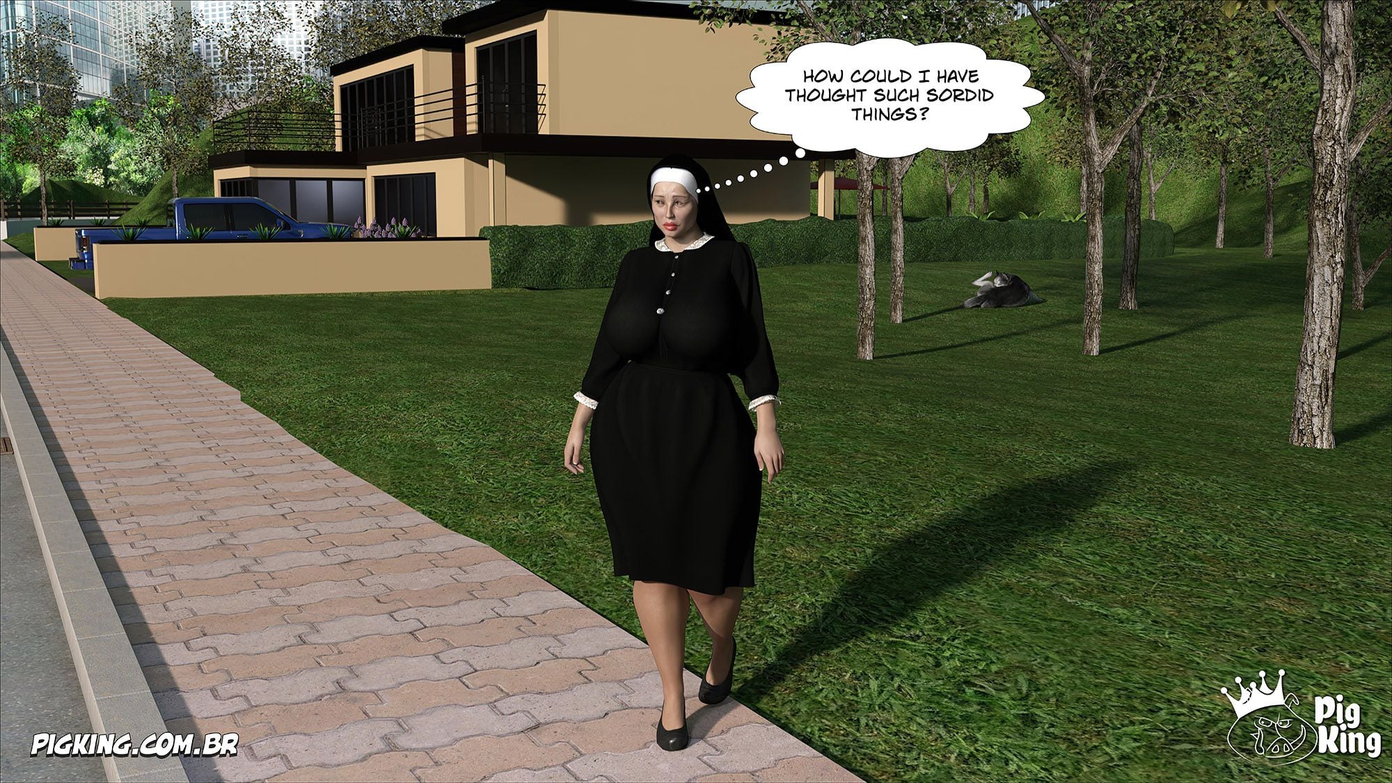 Nun Isabella [PigKing] Chapter 1 - Page 44