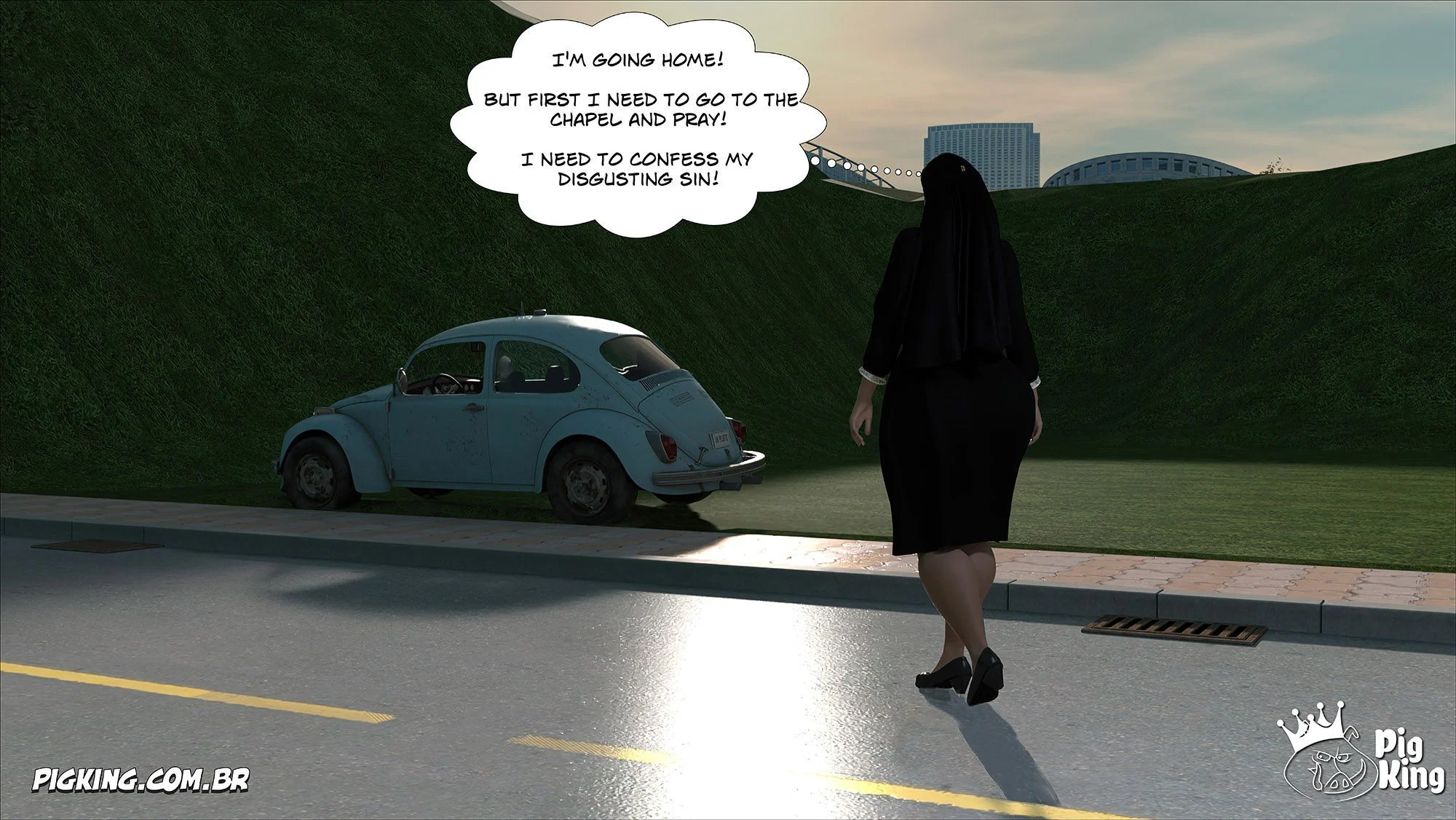 Nun Isabella [PigKing] Chapter 1 - Page 45