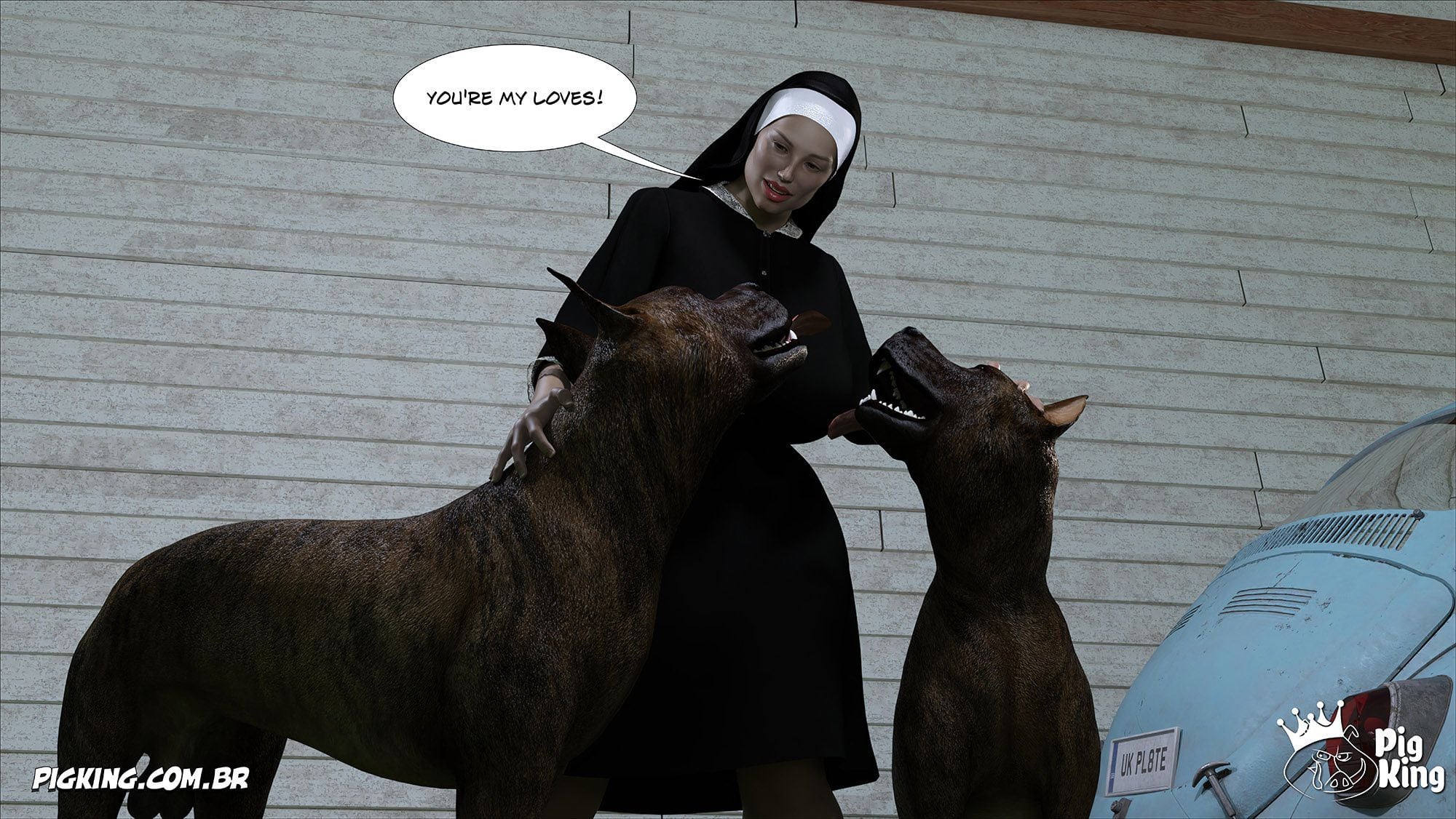 Nun Isabella [PigKing] Chapter 1 - Page 69