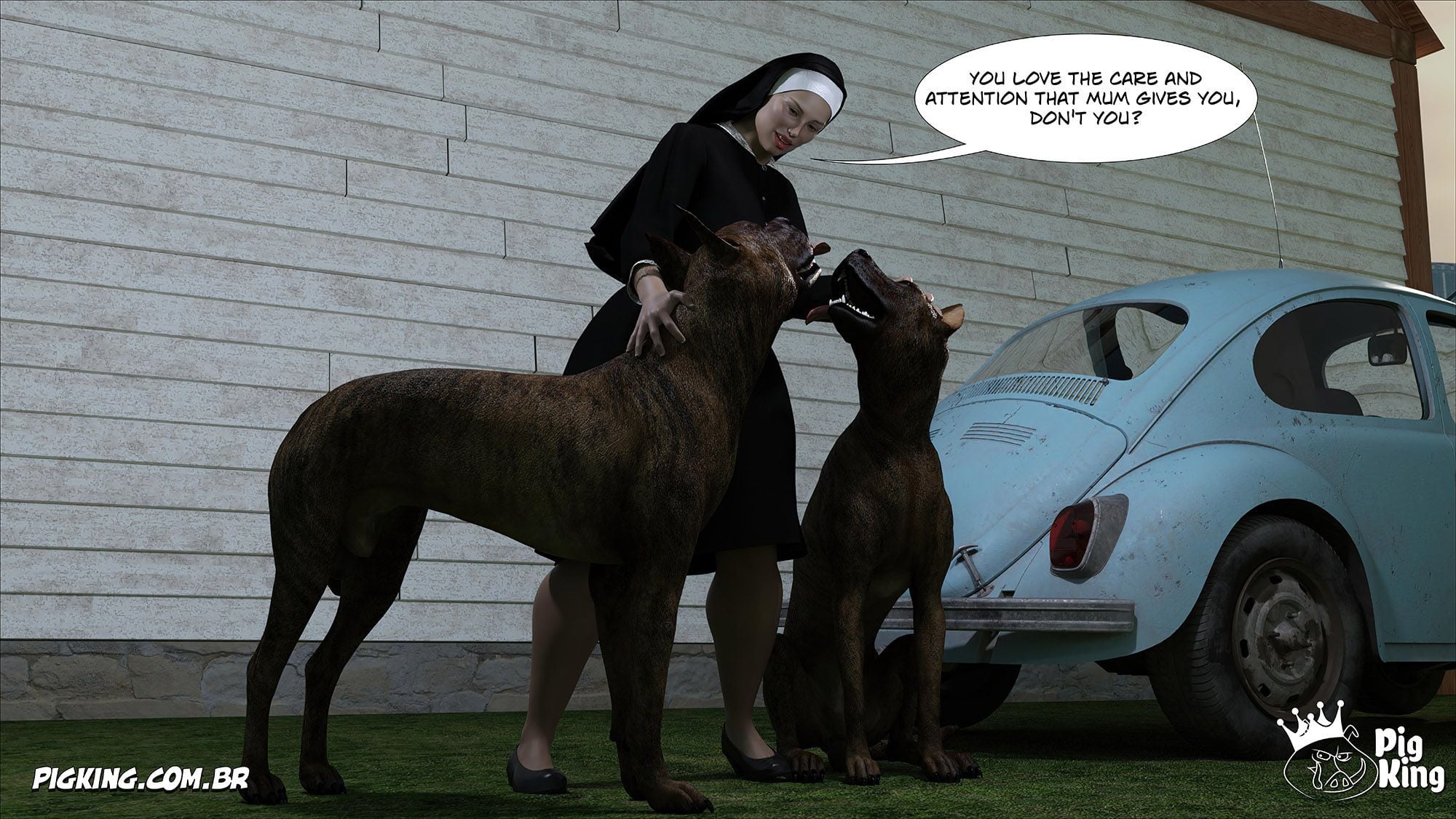Nun Isabella [PigKing] Chapter 1 - Page 71