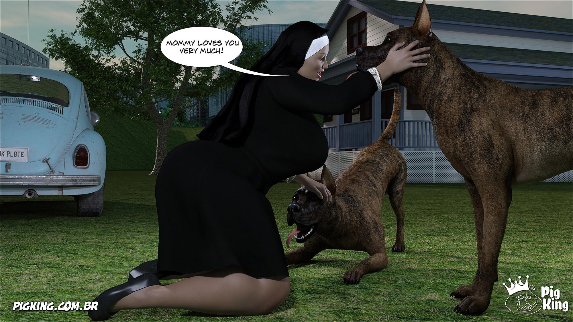 Nun Isabella [PigKing] Chapter 1 - Page 74
