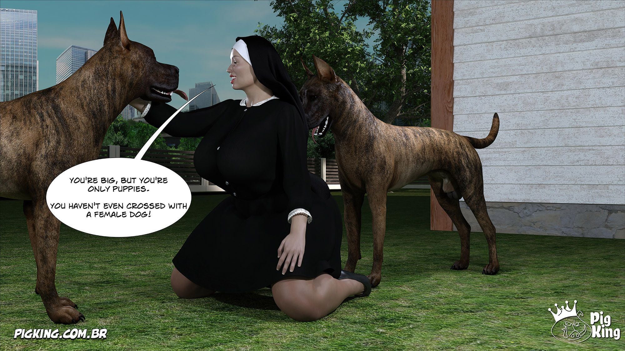 Nun Isabella [PigKing] Chapter 1 - Page 77