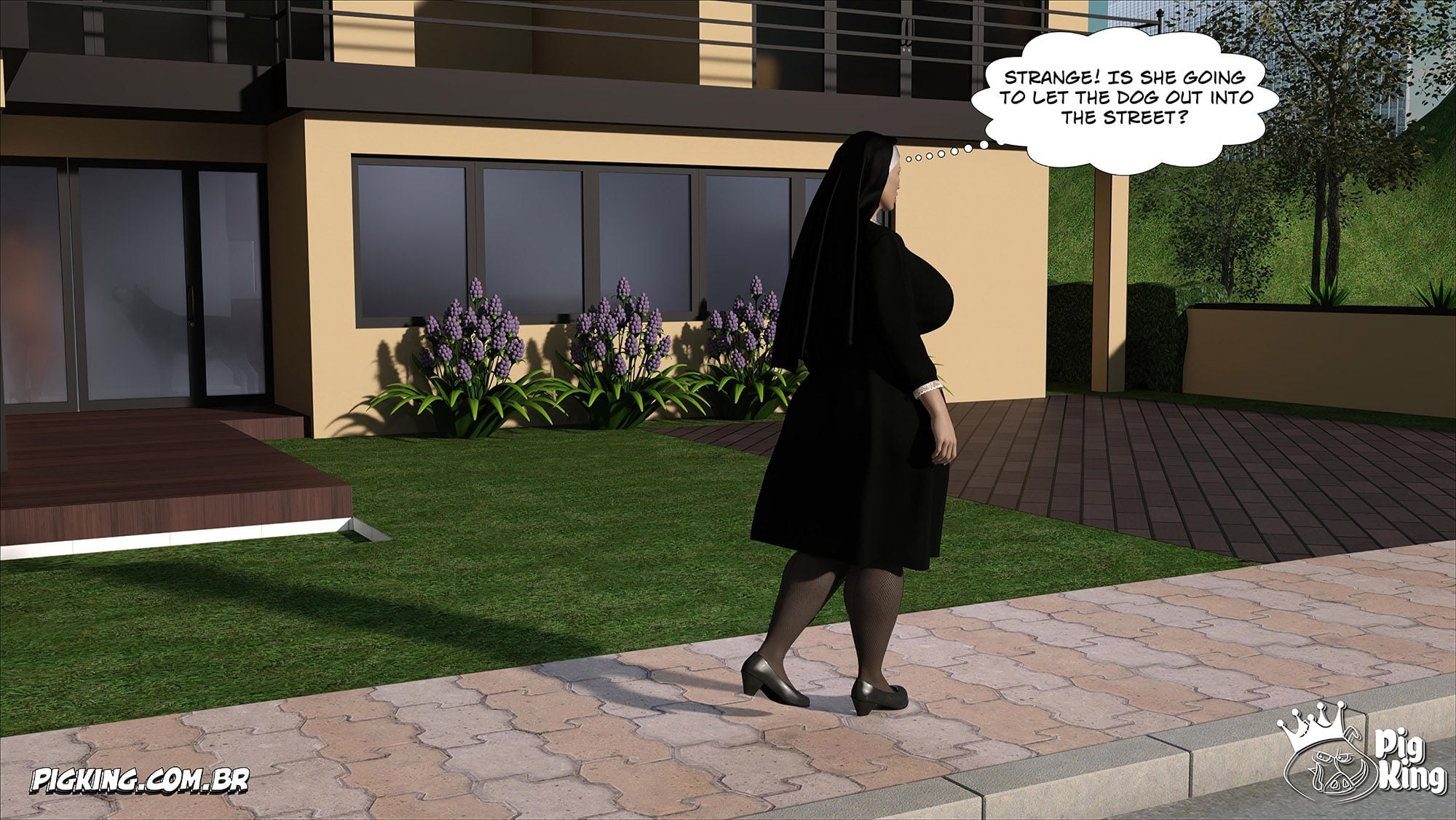 Nun Isabella [PigKing] Chapter 1 - Page 8