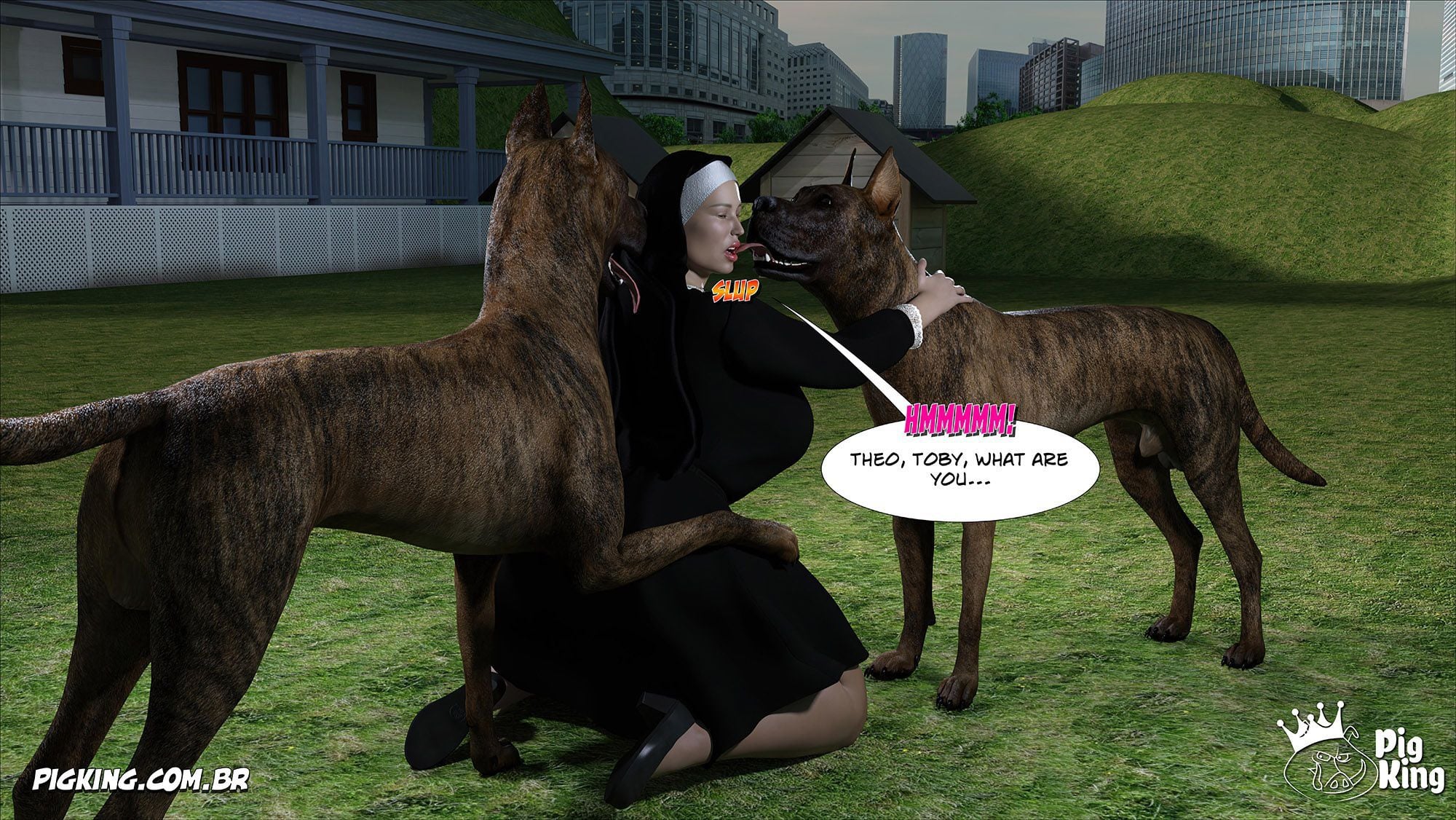 Nun Isabella [PigKing] Chapter 1 - Page 83