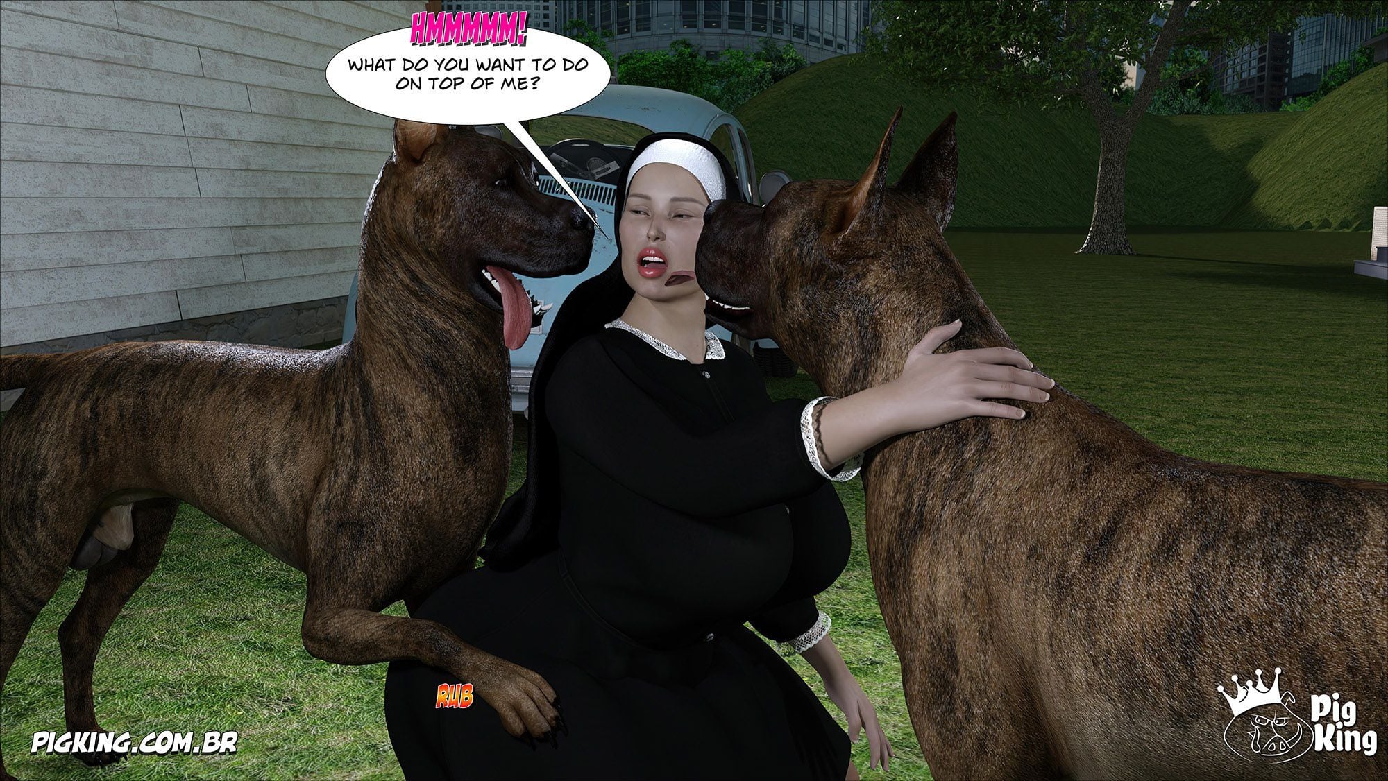 Nun Isabella [PigKing] Chapter 1 - Page 86