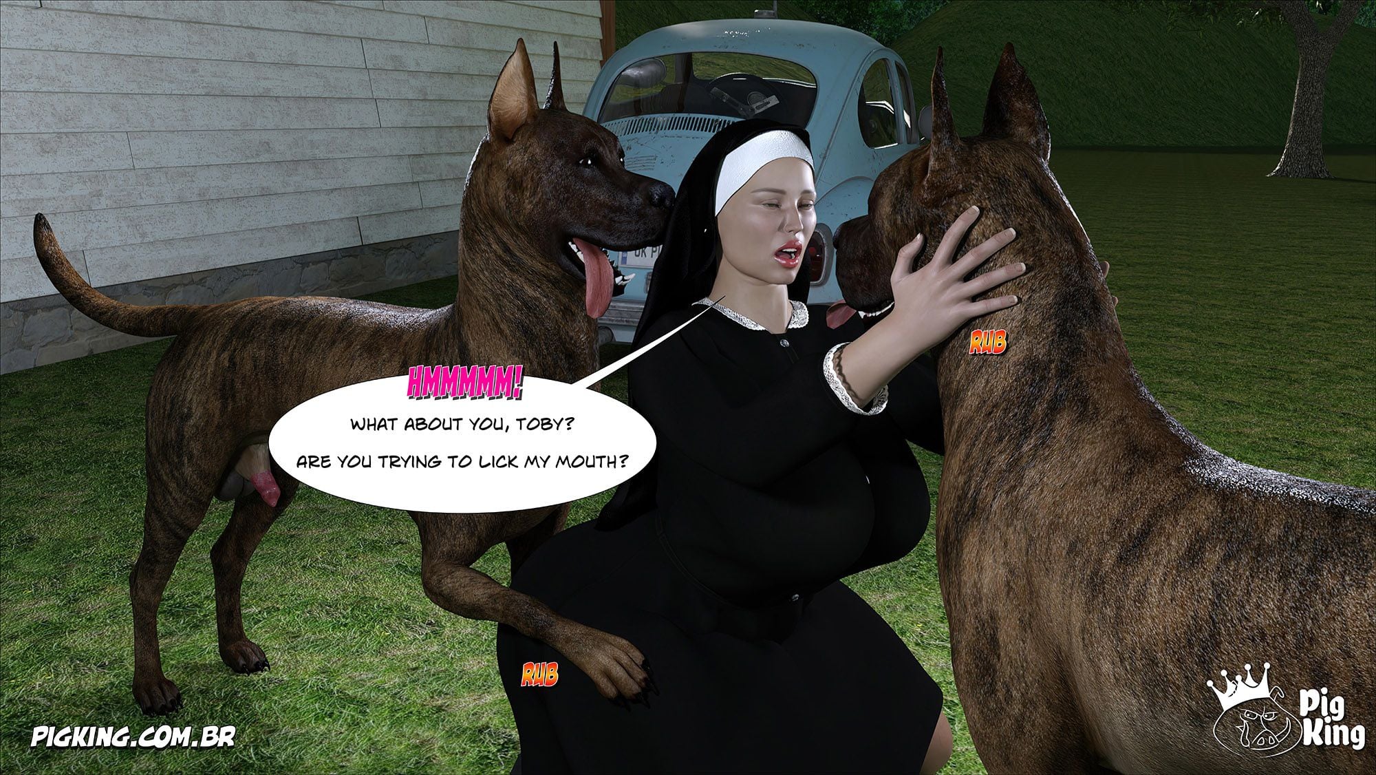 Nun Isabella [PigKing] Chapter 1 - Page 87