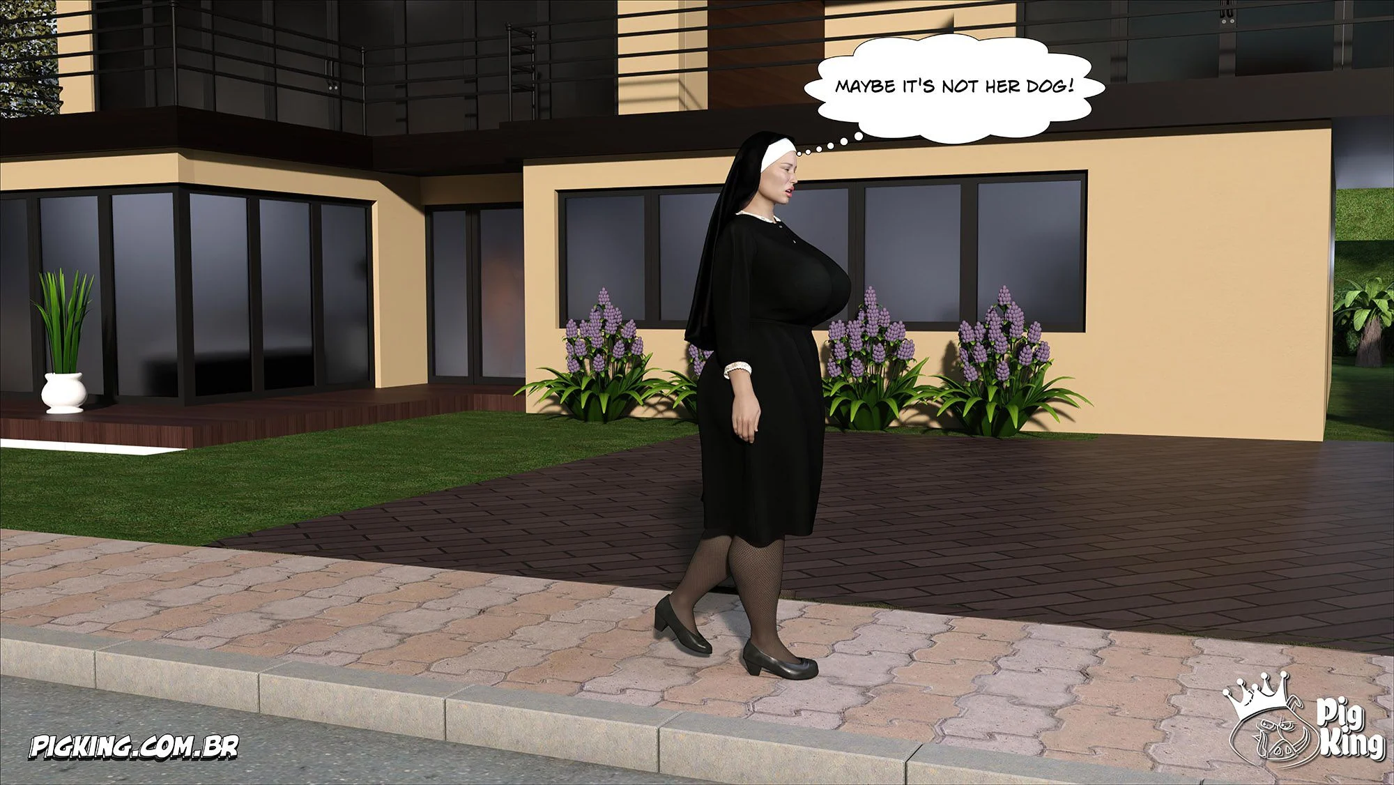 Nun Isabella [PigKing] Chapter 1 - Page 9