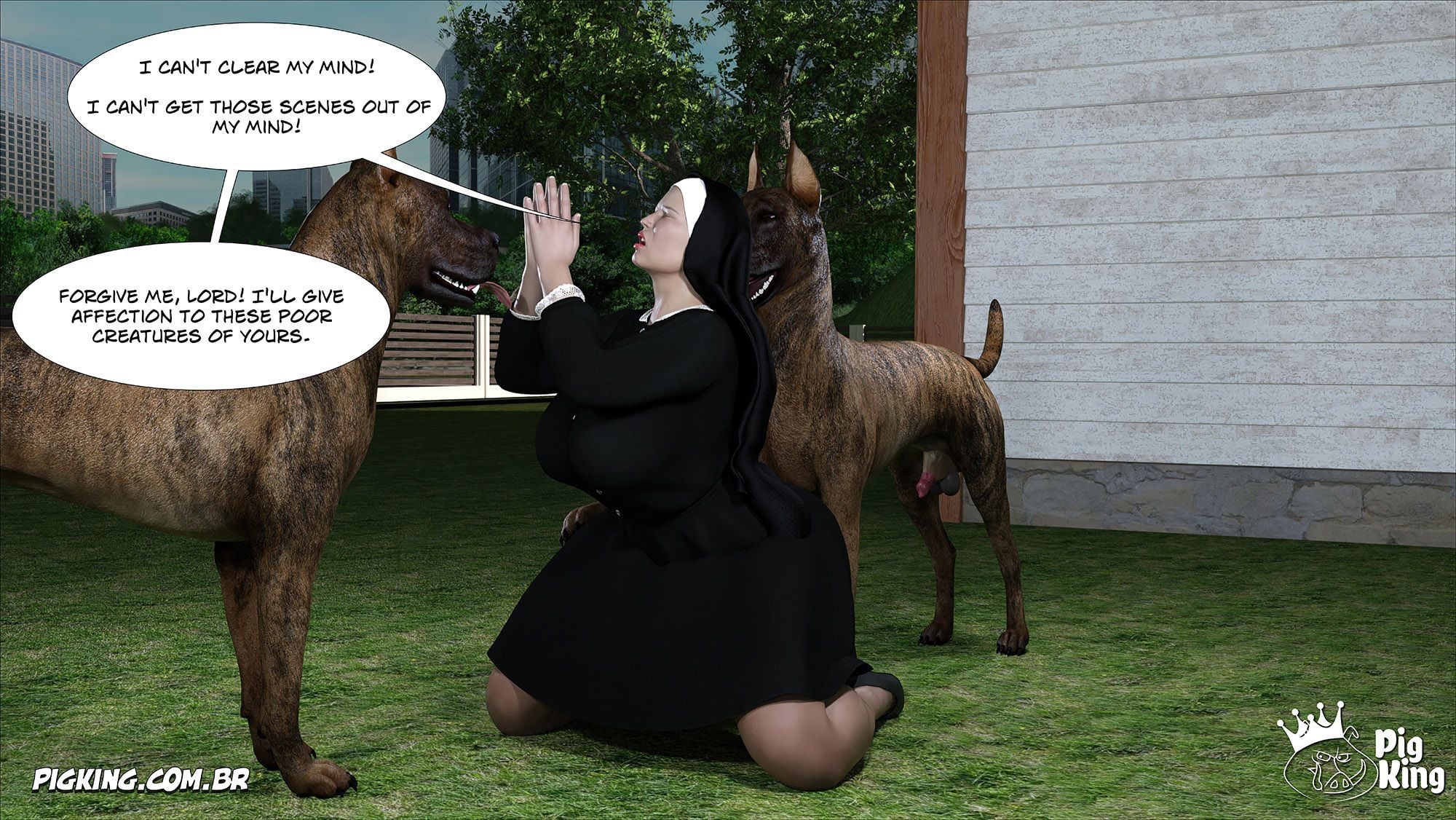 Nun Isabella [PigKing] Chapter 1 - Page 91