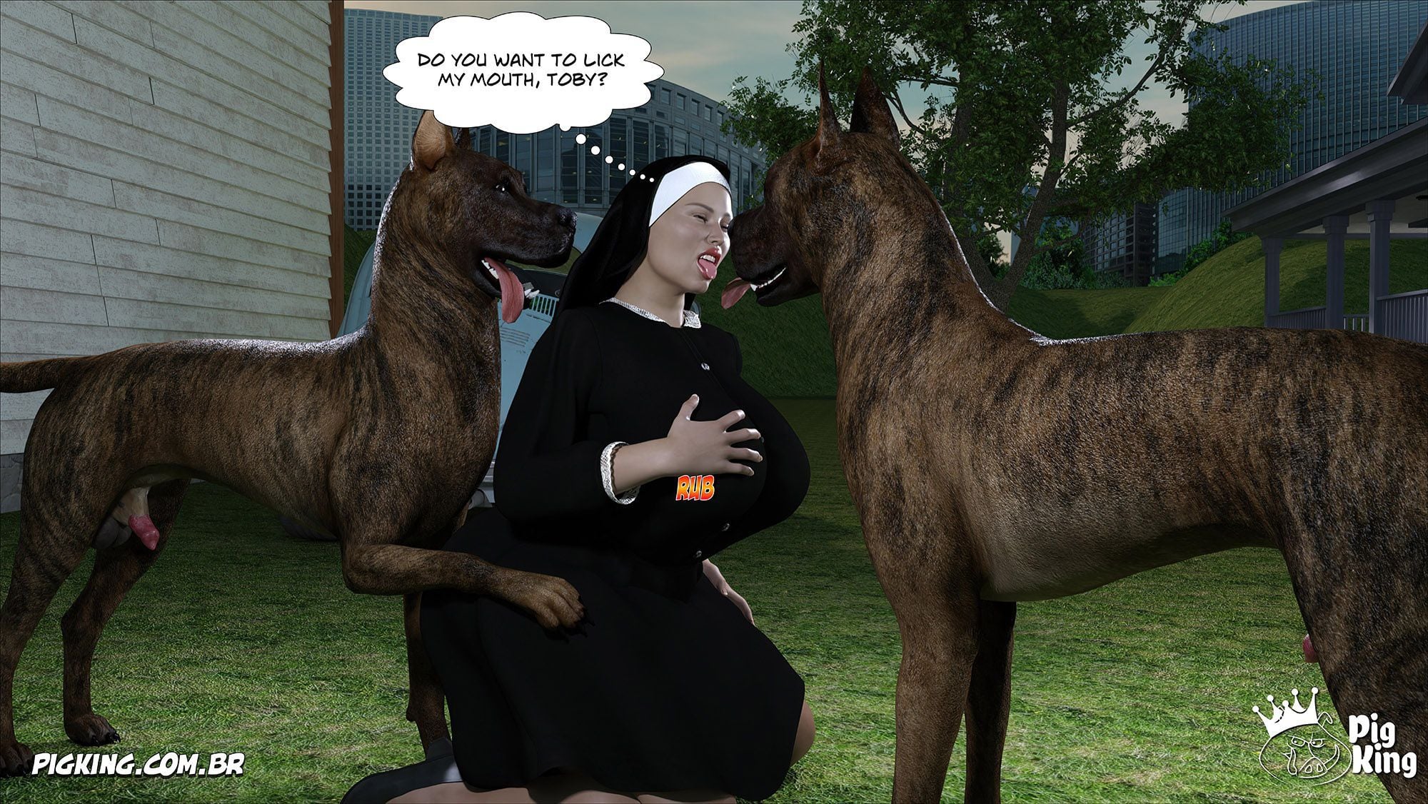 Nun Isabella [PigKing] Chapter 1 - Page 92