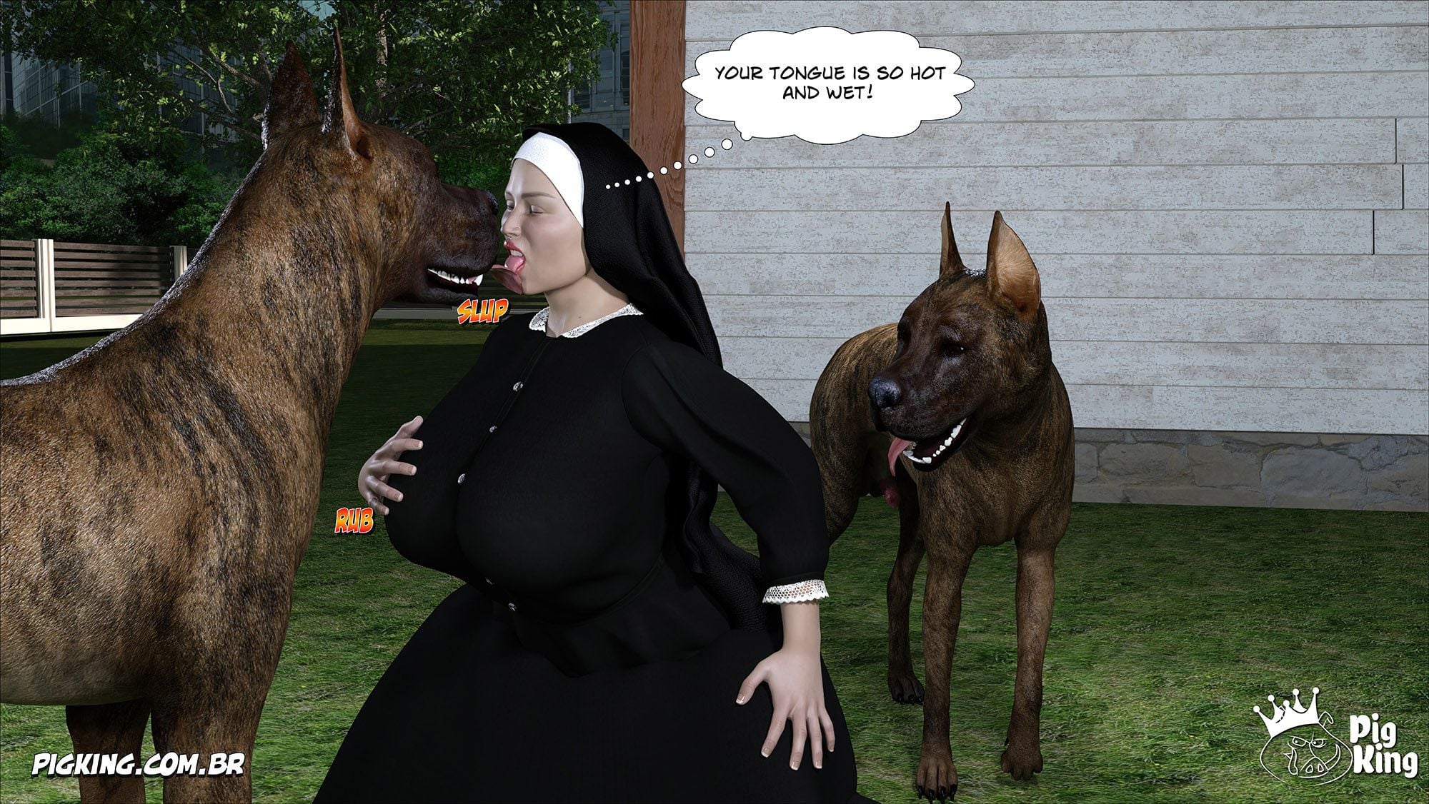 Nun Isabella [PigKing] Chapter 1 - Page 94