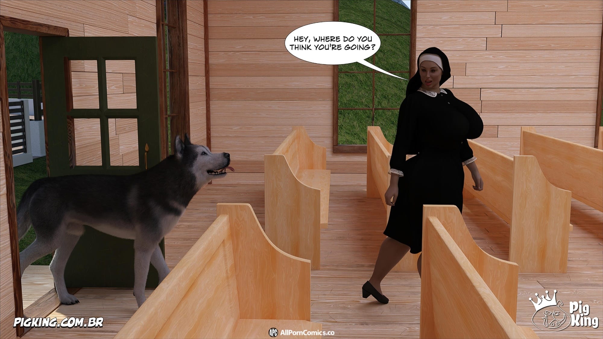 Nun Isabella [PigKing] Chapter 11 - Page 44
