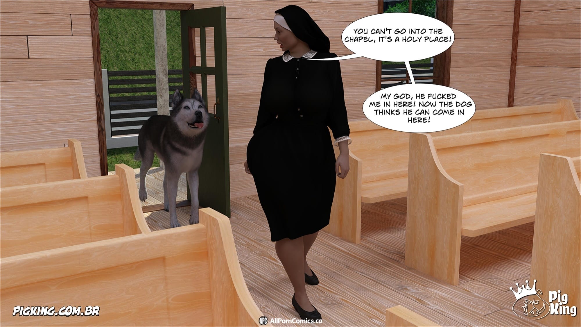 Nun Isabella [PigKing] Chapter 11 - Page 45