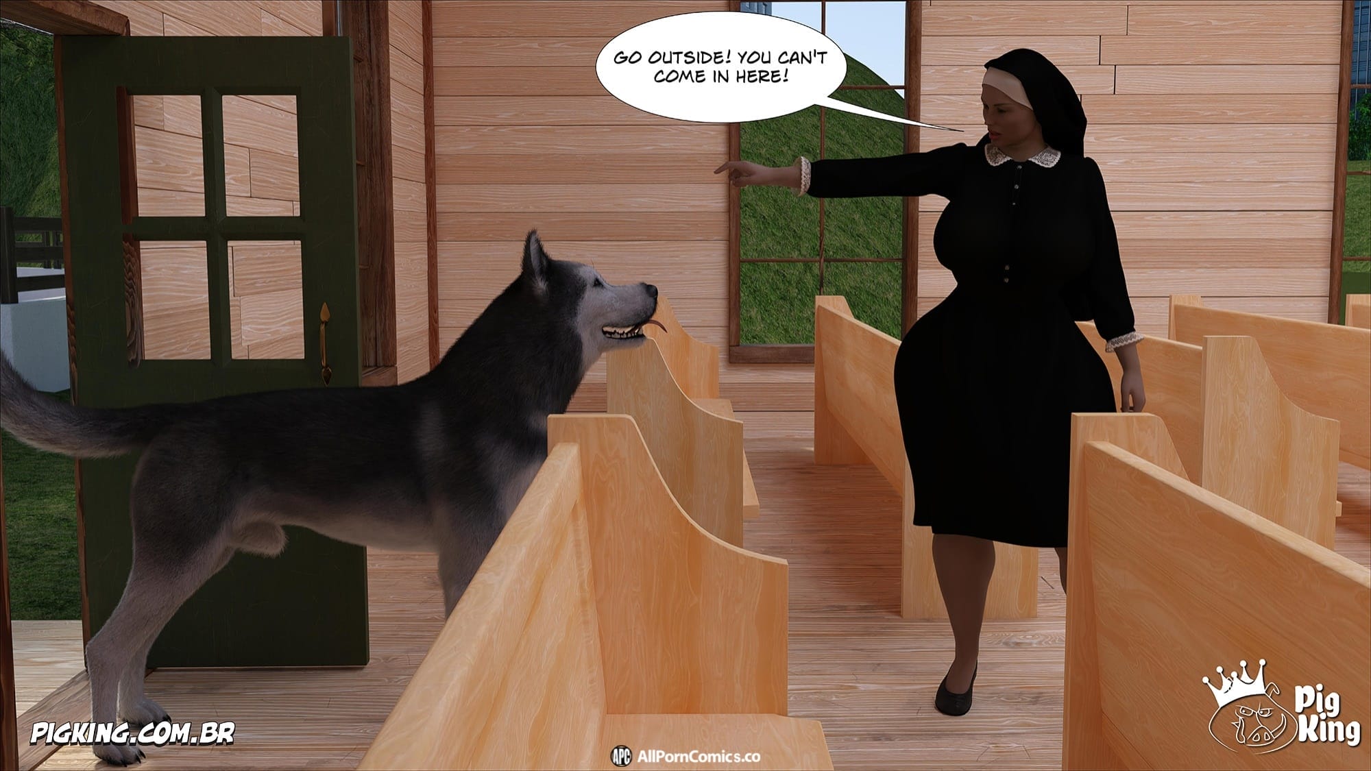 Nun Isabella [PigKing] Chapter 11 - Page 46